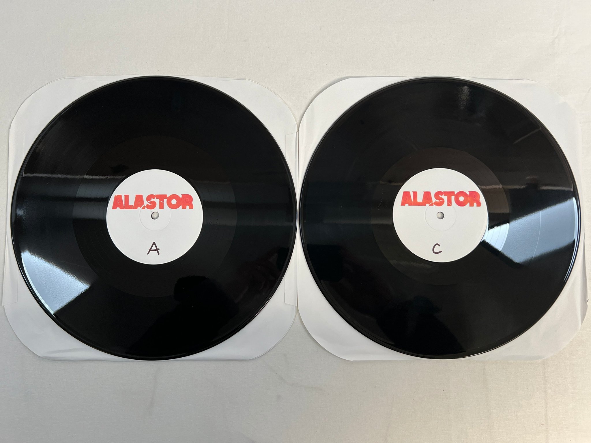 Omslagsbild för skivan ALASTOR Slave To The Grave 2xLP 2018 US TEST PRESS numbered DOOM METAL