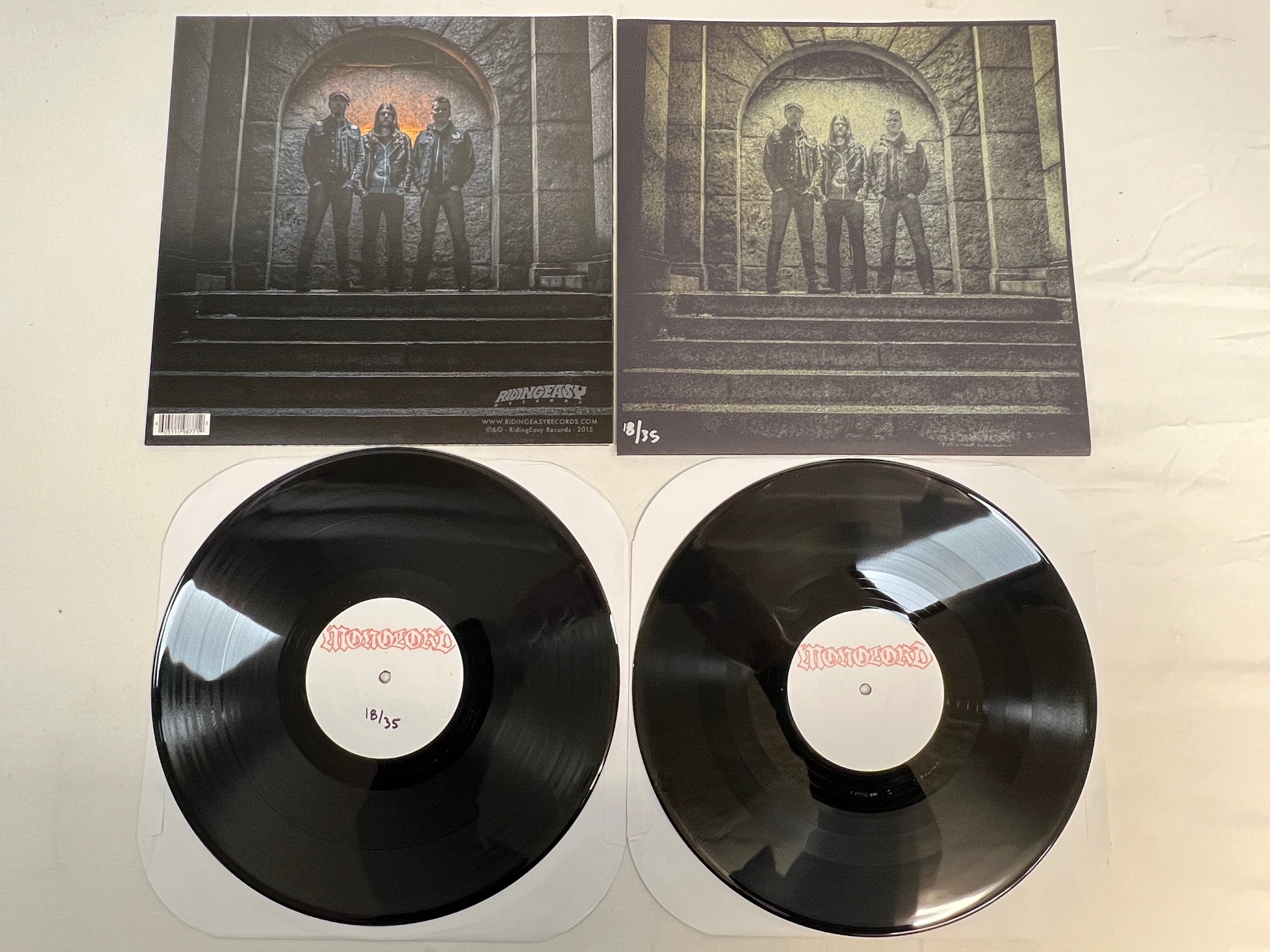 Omslagsbild för skivan MONOLORD Vænir 2xLP 2015 US numbered TEST PRESS ** MEGA RARE DOOM METAL **