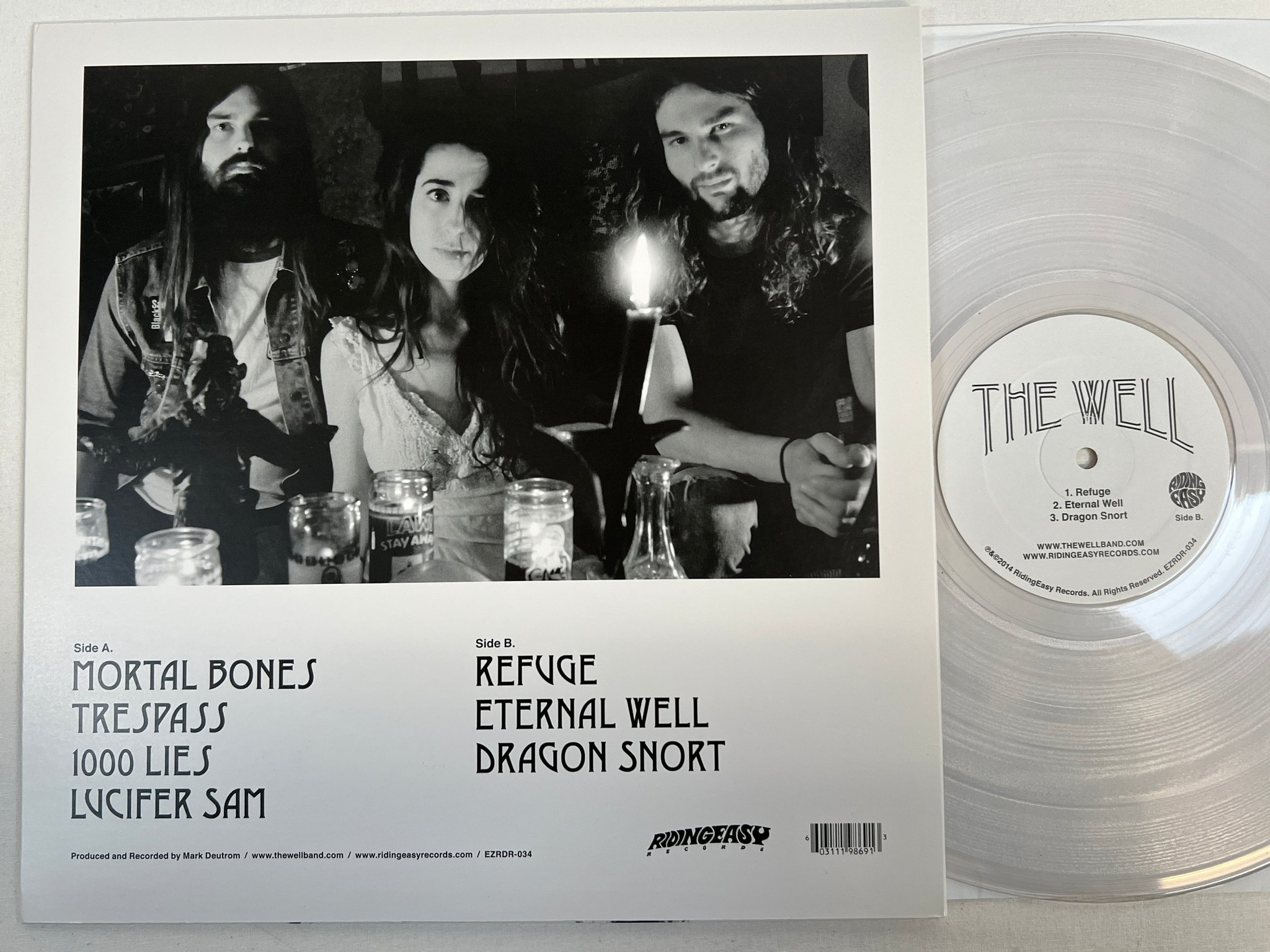 Omslagsbild för skivan THE WELL samsara LP 2014 US numbered TEST PRESS ** MEGA RARE DOOM METAL **