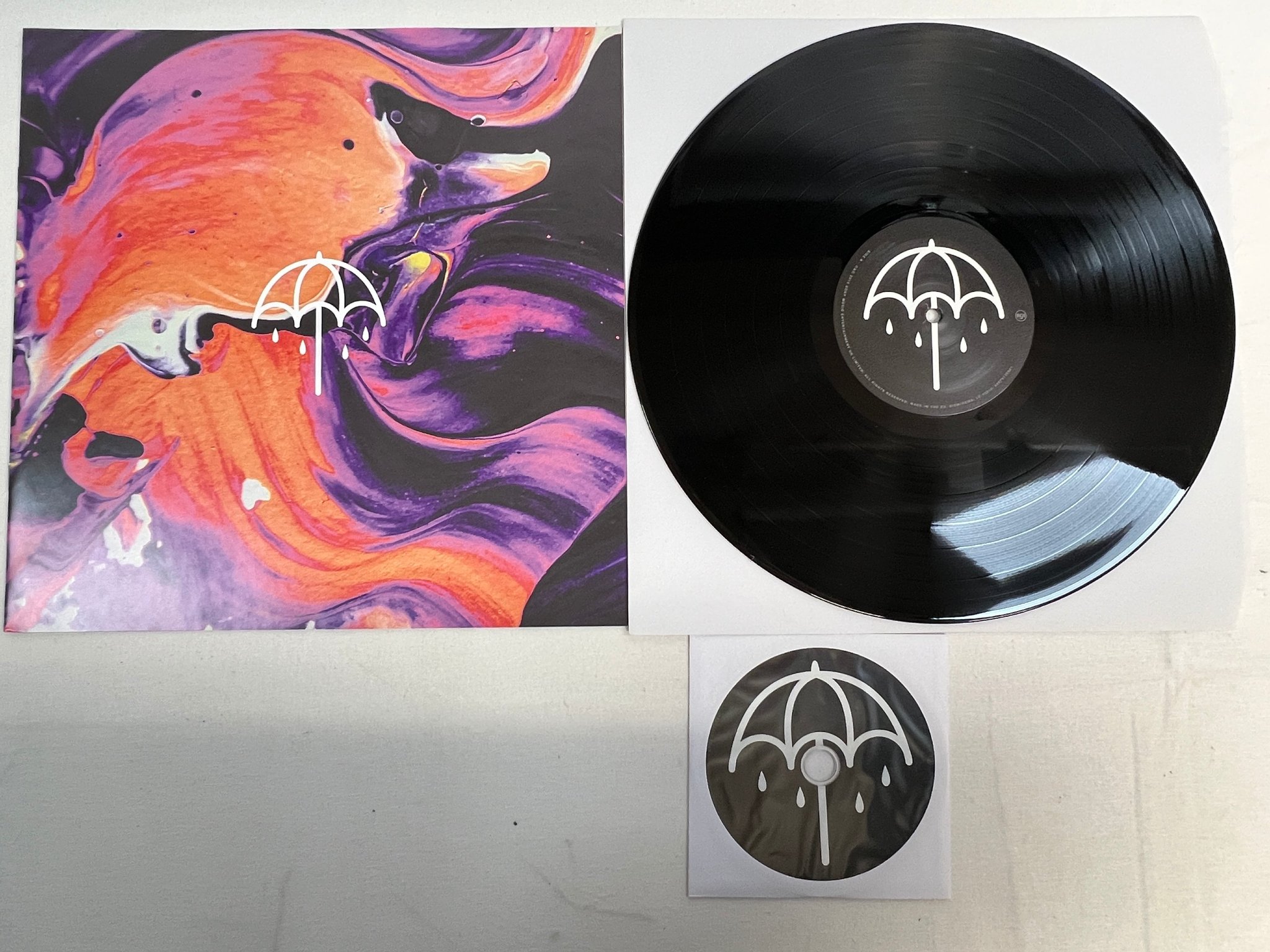 Omslagsbild för skivan BRING ME THE HORIZON That's The Spirit LP + CD 2015 sony music 88875130901