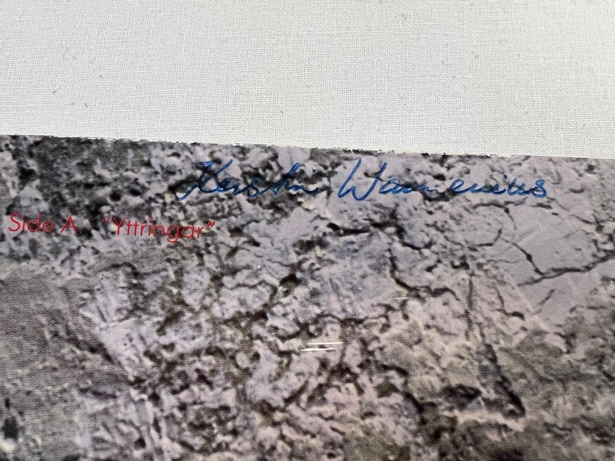 Omslagsbild för skivan ÅKE PARMERUD Yttringar LP -84 Swe TON ART 17 electronic / classical