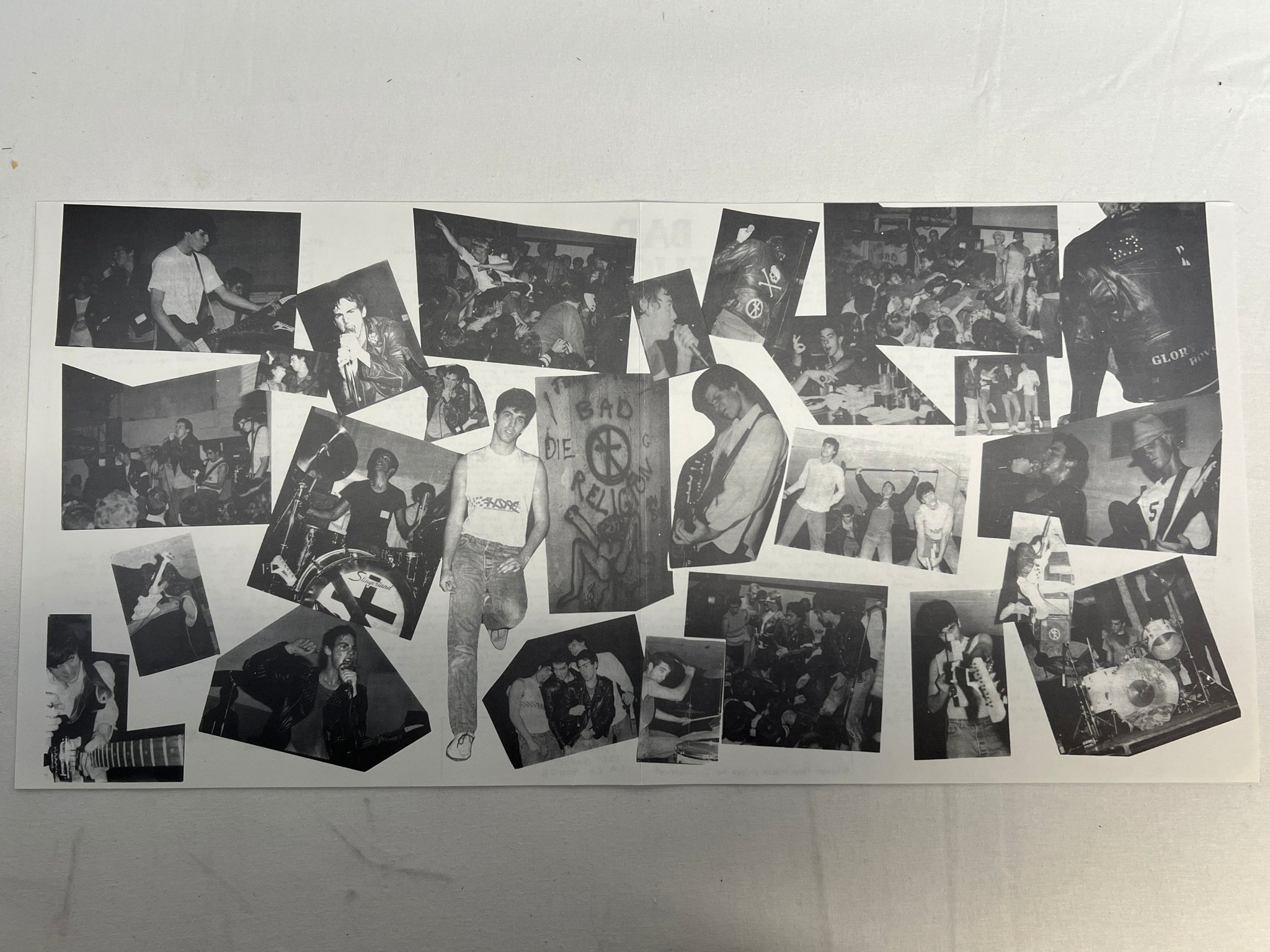 Omslagsbild för skivan BAD RELIGION How Could Hell Be Any Worse? LP -82 US epitaph EPI-BRLP1 * rare *