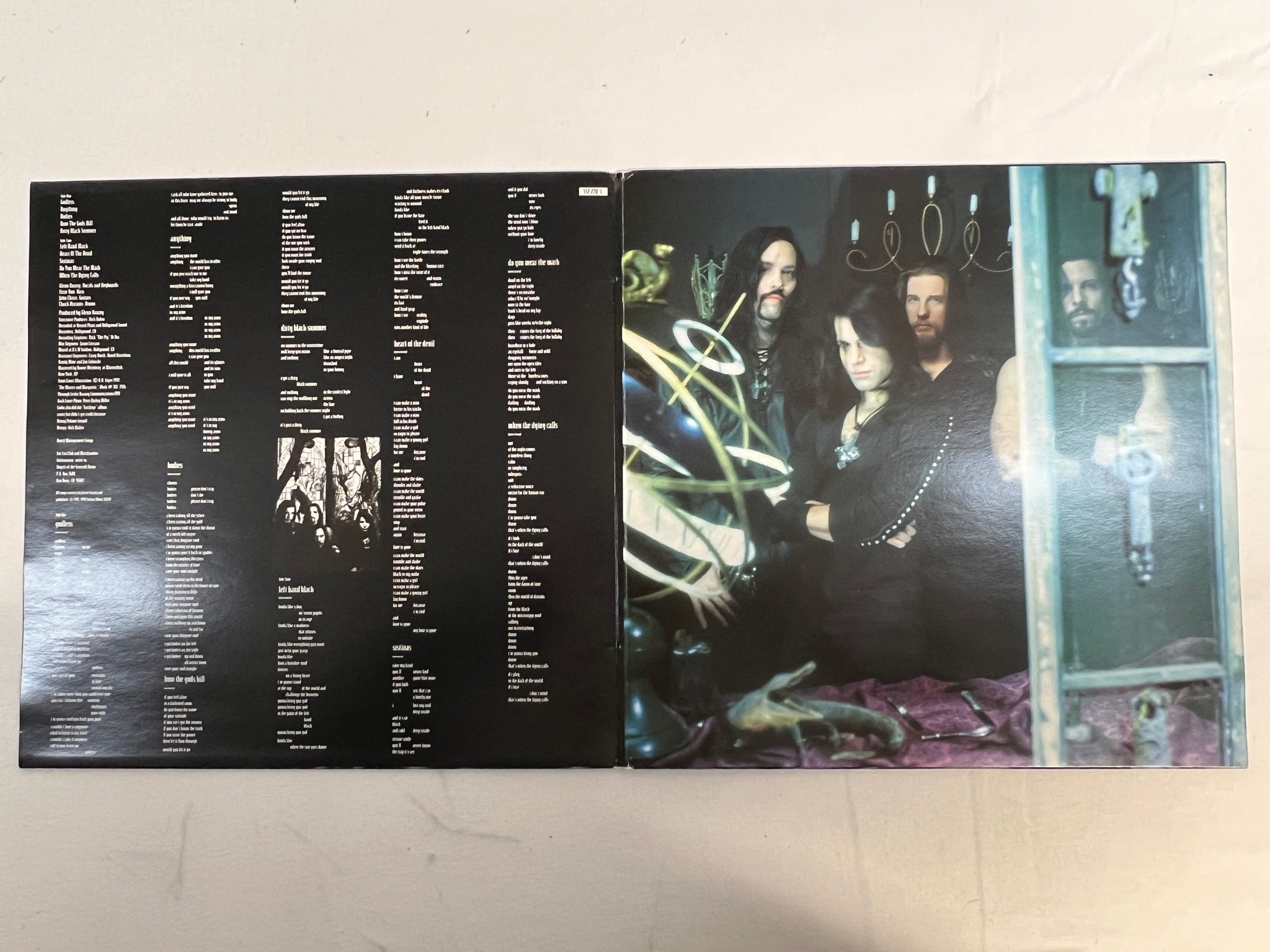 Omslagsbild för skivan DANZIG Danzig III: How The Gods Kill LP -92 Hol DEF AMERICAN 512270-1 ** RARE **