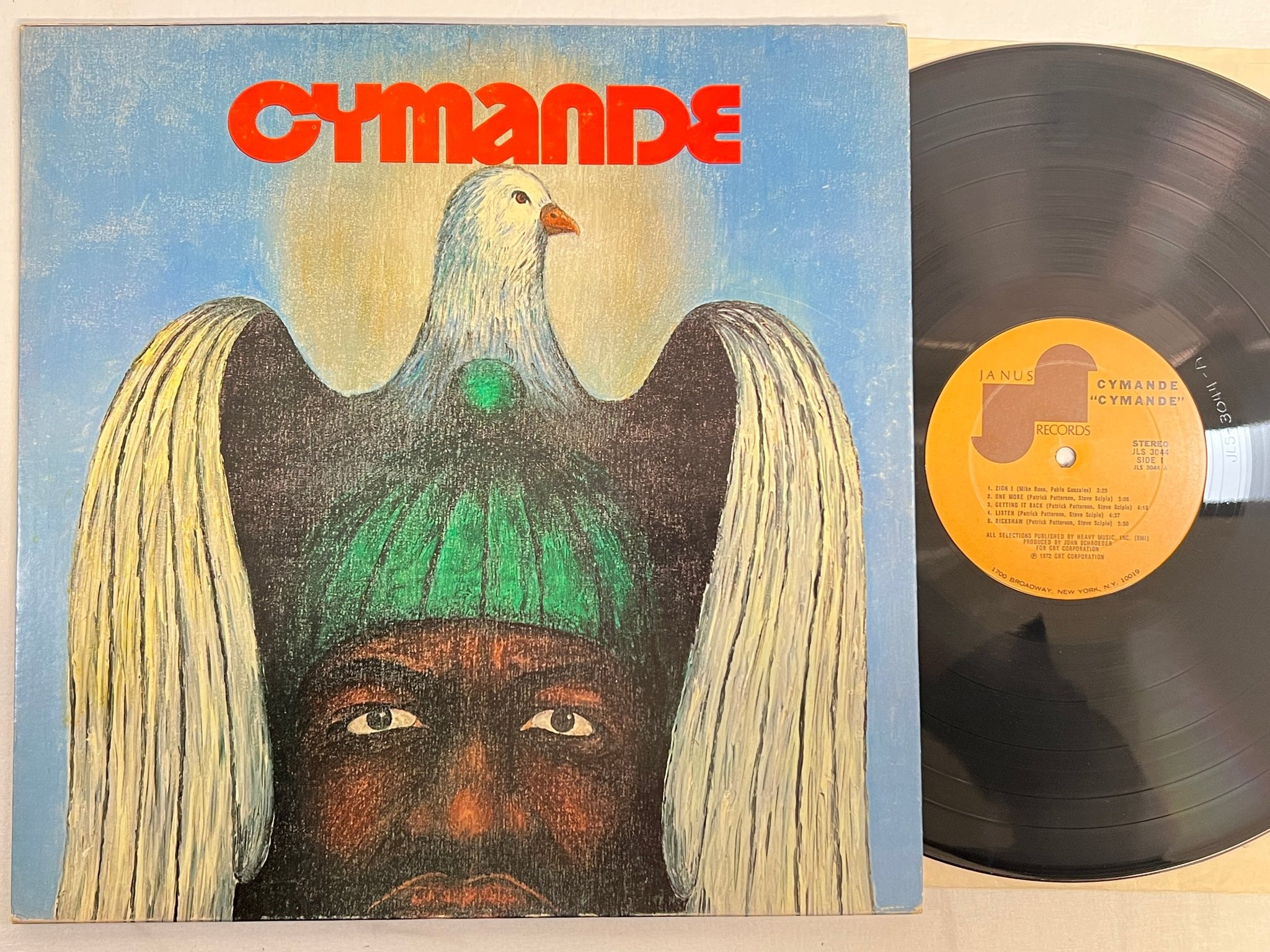 Omslagsbild för skivan CYMANDE s/t LP -72 JANUS JLS 3044 **** A wonderful album ****