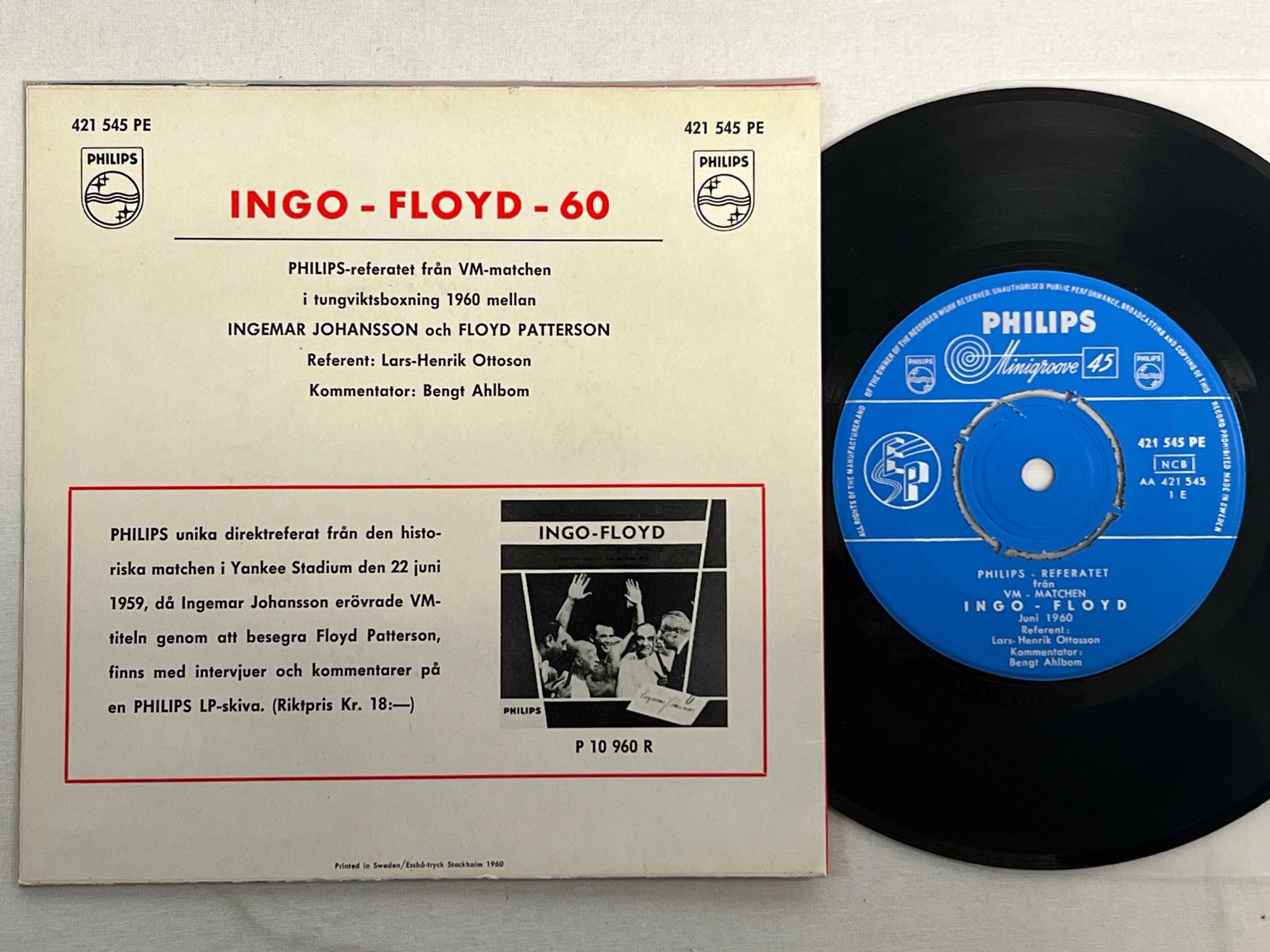 Omslagsbild för skivan INGO & FLOYD both the 10" & the 45 in great condition 