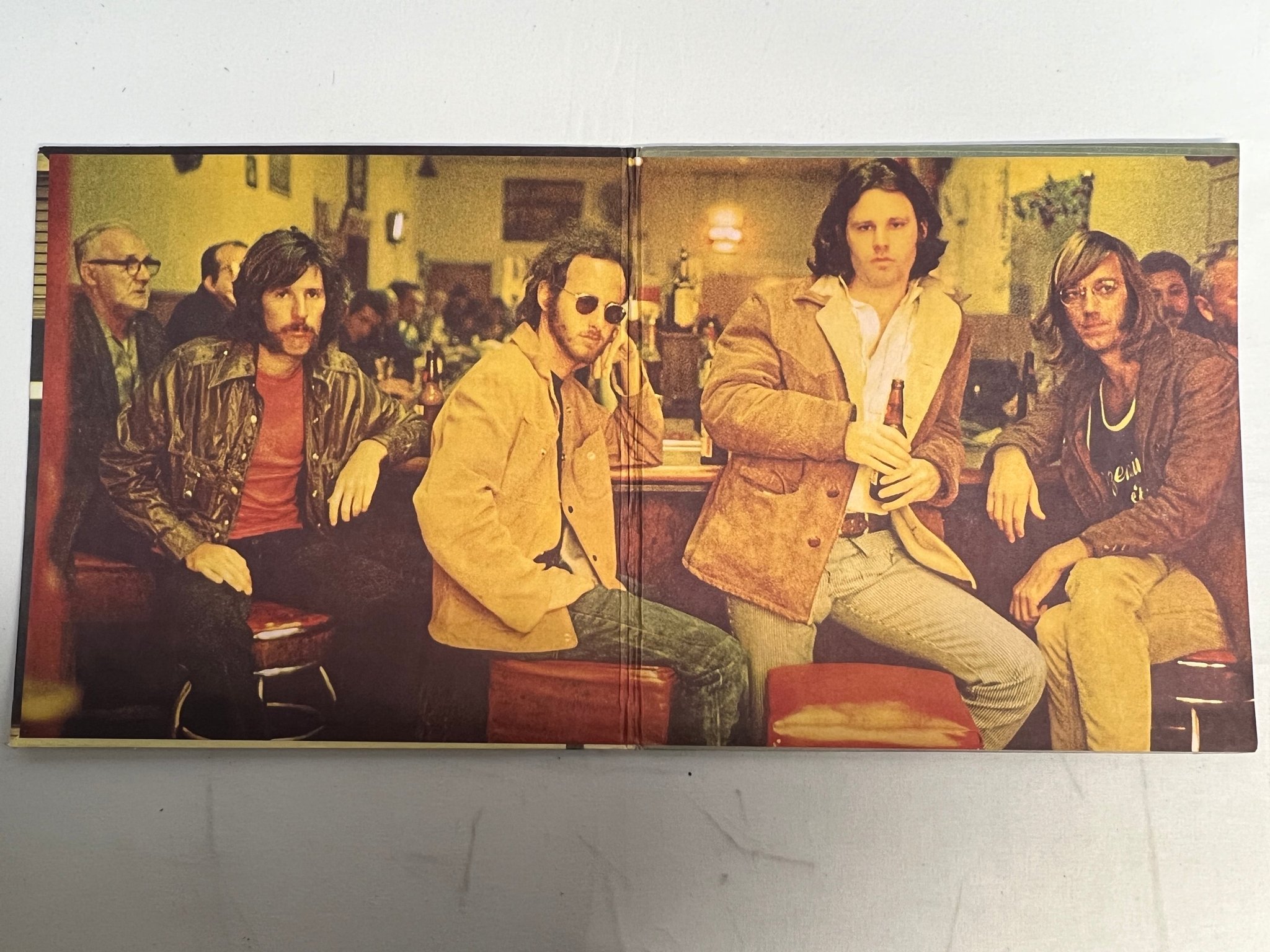 Omslagsbild för skivan THE DOORS Morrison hotel LP -70 US ELEKTRA EKS-75007 