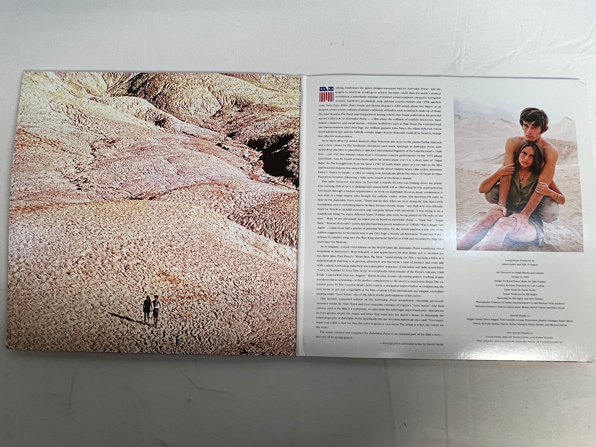 Omslagsbild för skivan V/A Zabriskie Point 2xLP -70/2013 US WATERTOWER WTM39474