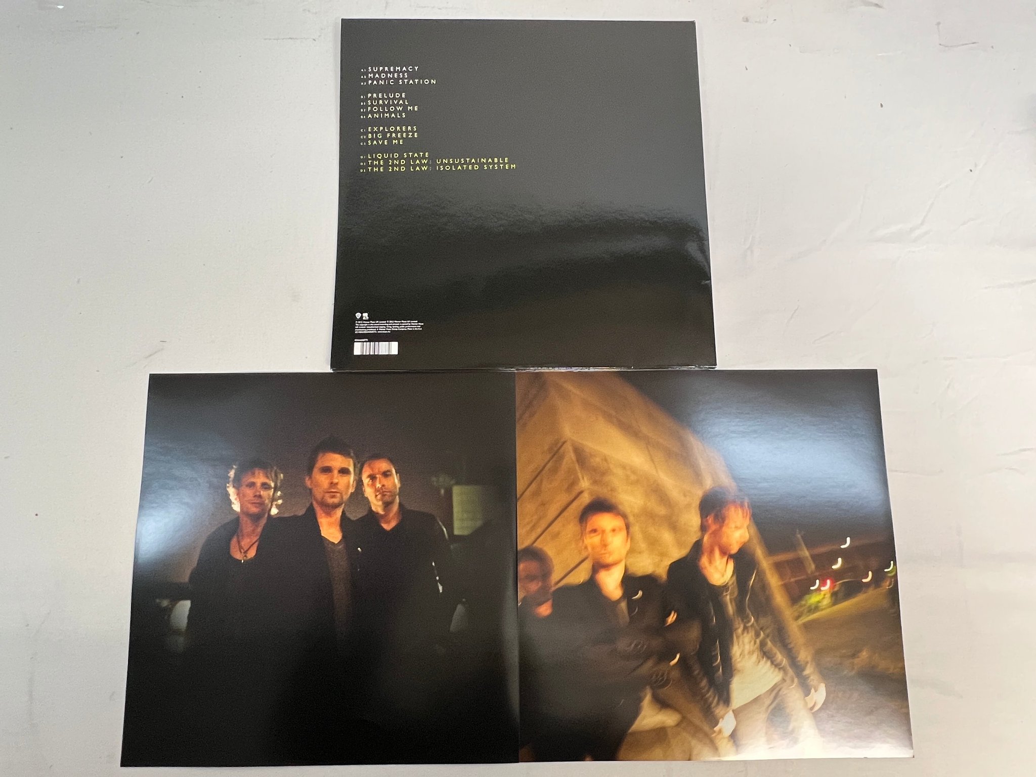 Omslagsbild för skivan MUSE The 2nd Law 2xLP 2012 UK WARNER BROS 825646568772