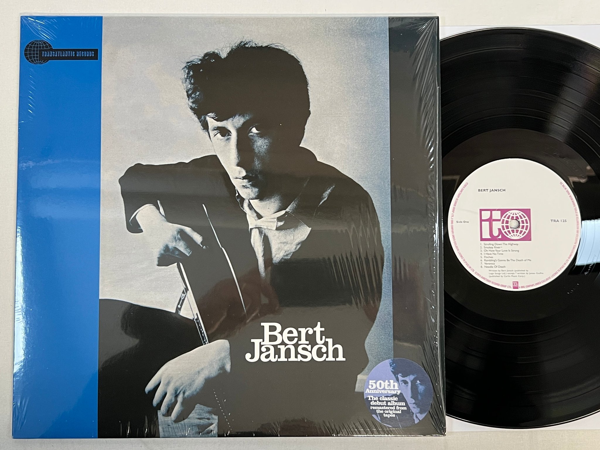 Omslagsbild för skivan BERT JANSCH Bert Jansch LP RSD 2015 TRANSATLANTIC TRA 125