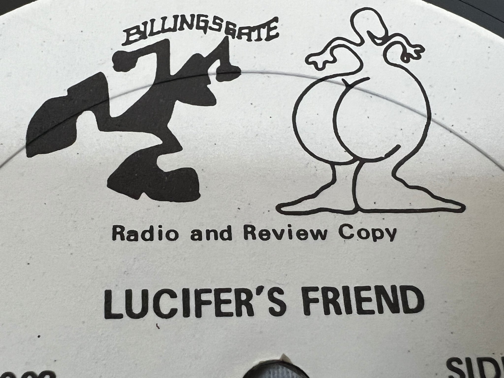 Omslagsbild för skivan LUCIFER'S FRIEND s/t LP -70/73 US BILLINGSGATE BG-1002 hard rock
