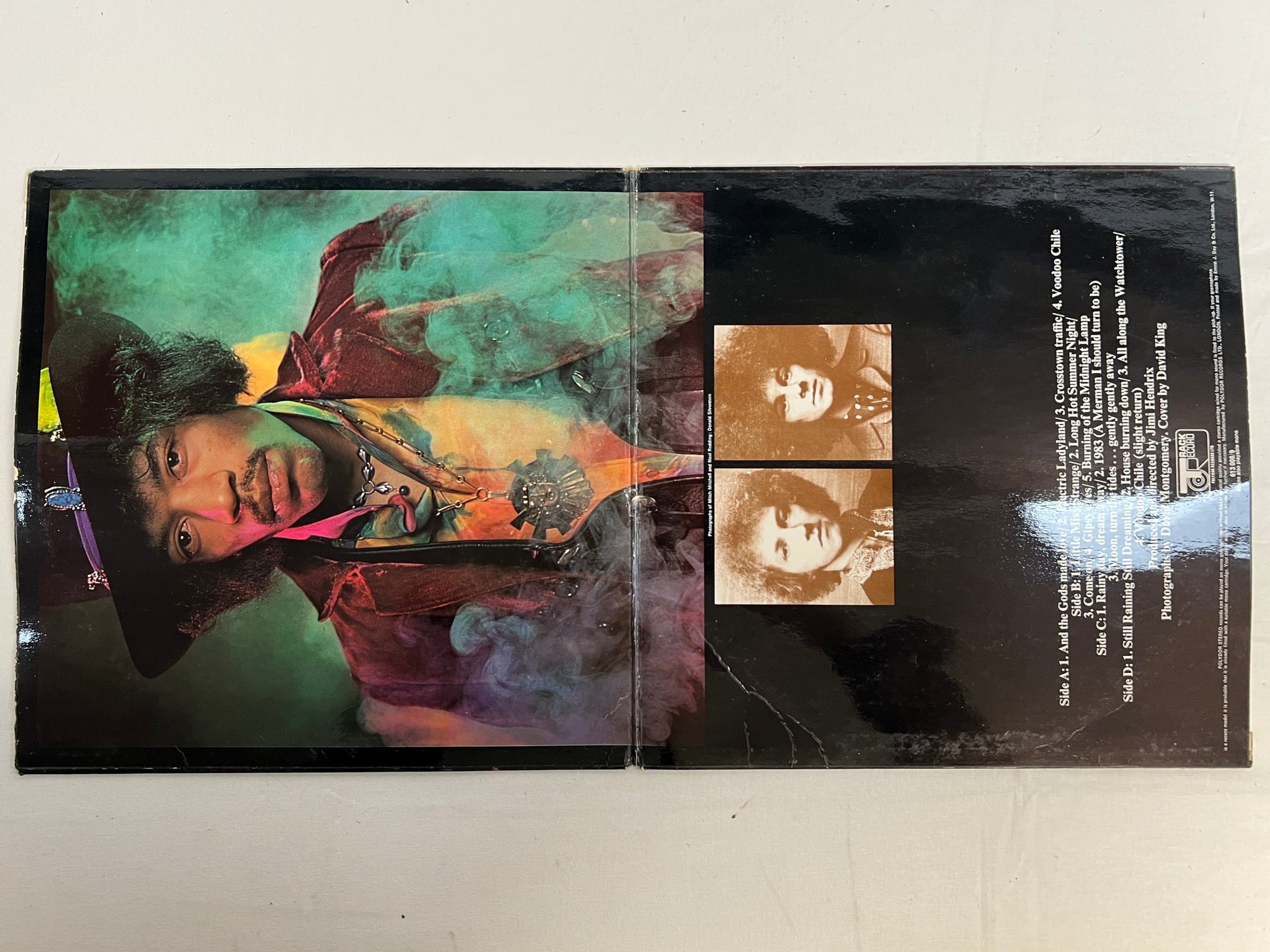 Omslagsbild för skivan JIMI HENDRIX EXPERIENCE electric ladyland 2xLP -68 UK TRACK 613008  ** rare **