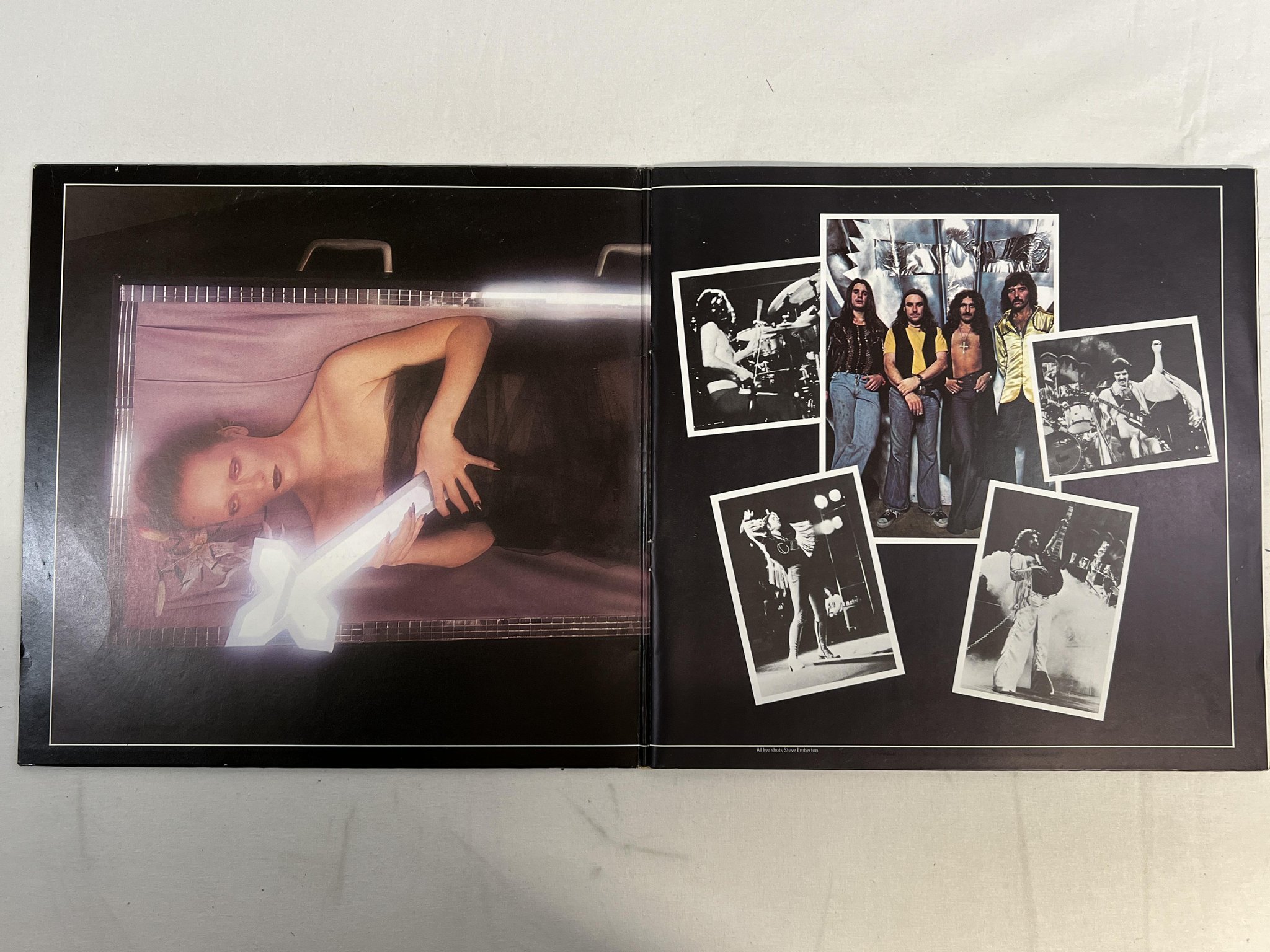 Omslagsbild för skivan BLACK SABBATH we sold our soul for rock n roll 2xLP Ger VERTIGO 9299740