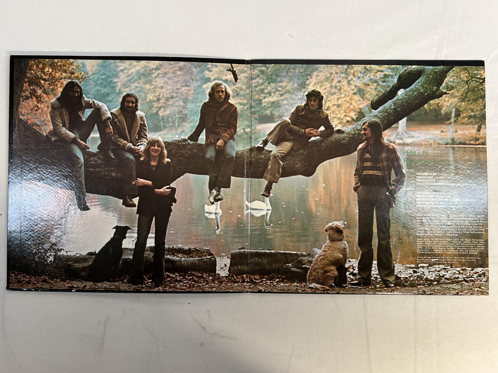 Omslagsbild för skivan FLEETWOOD MAC penguin LP -73 US REPRISE MS 2138