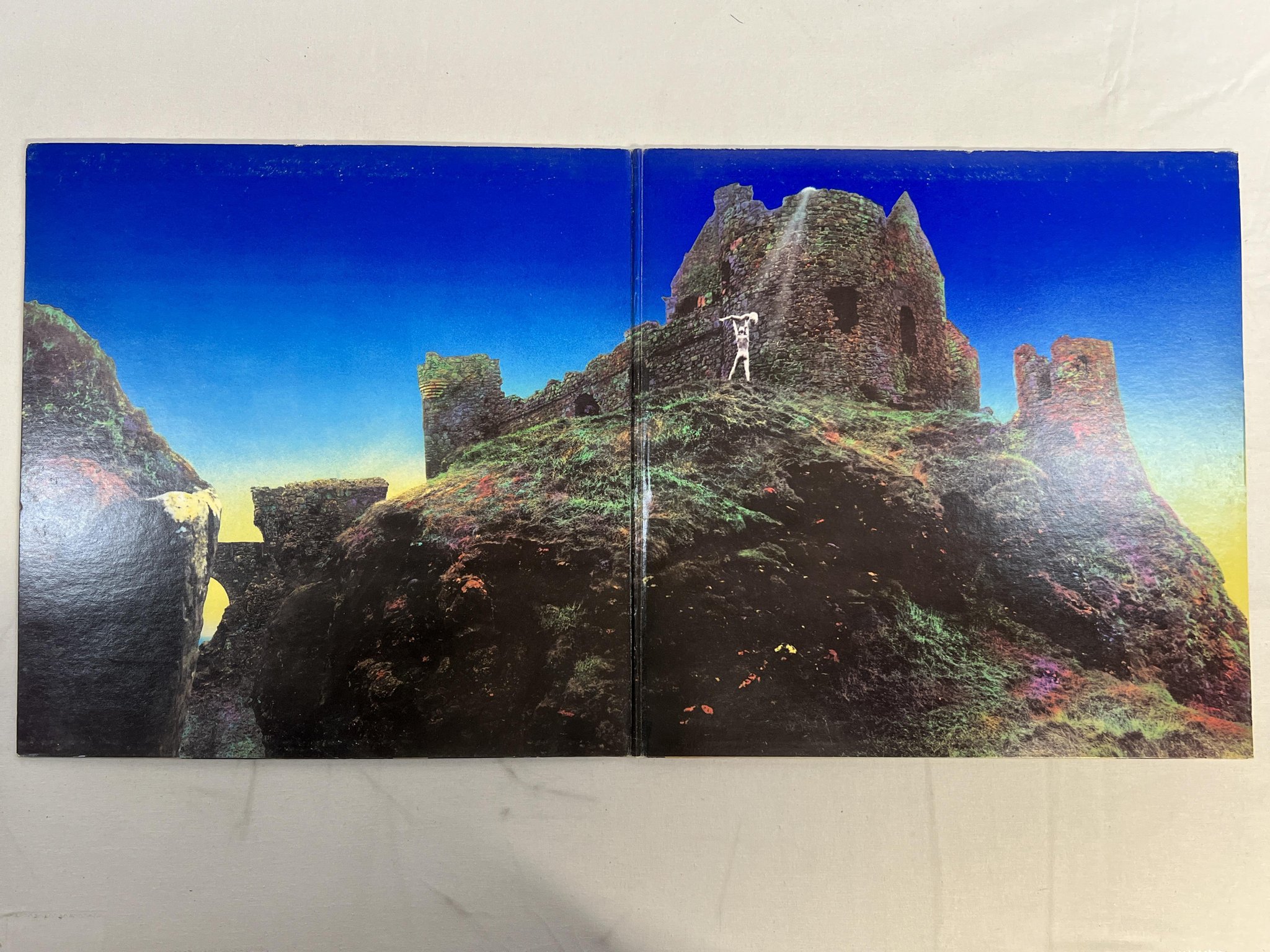 Omslagsbild för skivan LED ZEPPELIN houses of the holy LP  US ATLANTIC SD 7255