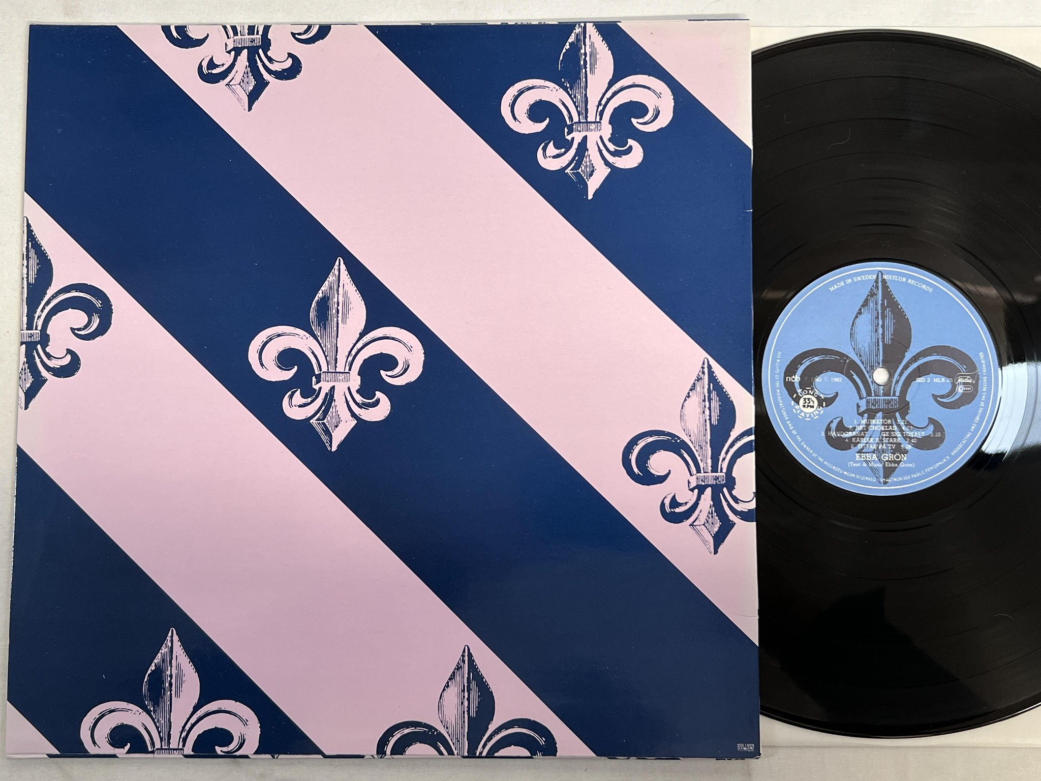 Omslagsbild för skivan EBBA GRÖN s/t LP -82 Swe MISTLUR MLR-25