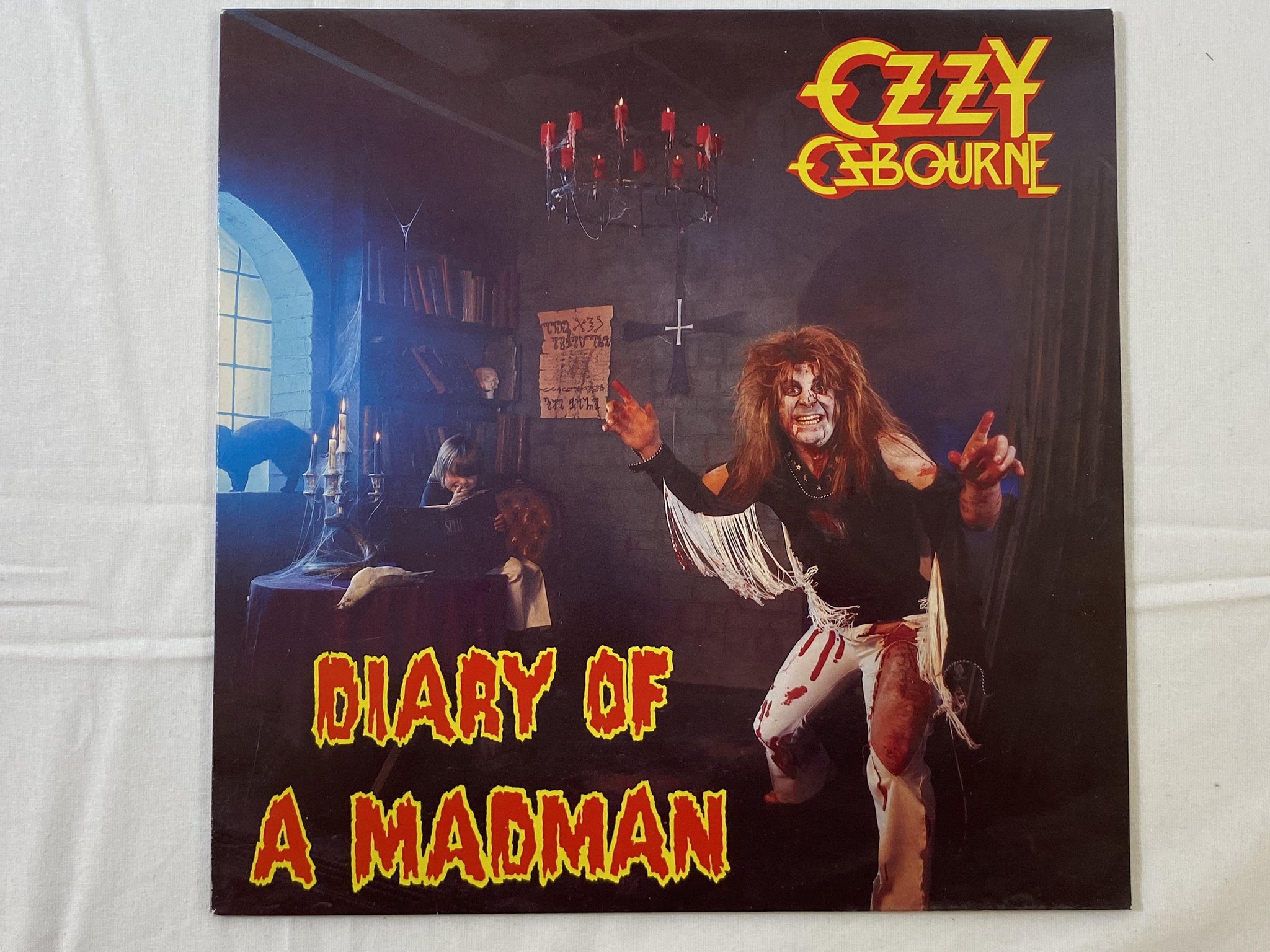 Omslagsbild för skivan OZZY OSBOURNE speak of the devil 2xLP -82 Hol EPIC JET LP 401