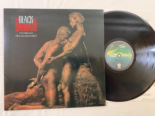Omslagsbild för skivan BLACK SABBATH the eternal idol LP -87 Hol VERTIGO 832 708-1
