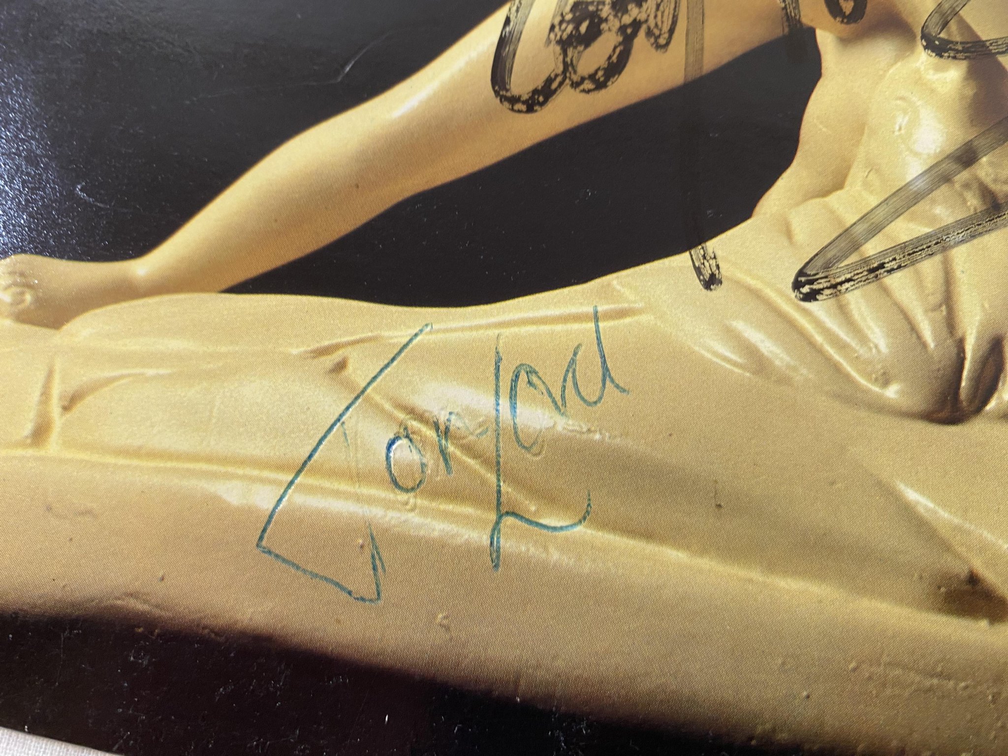 Omslagsbild för skivan WHITESNAKE saints & sinners LP - *** signed by band members ***