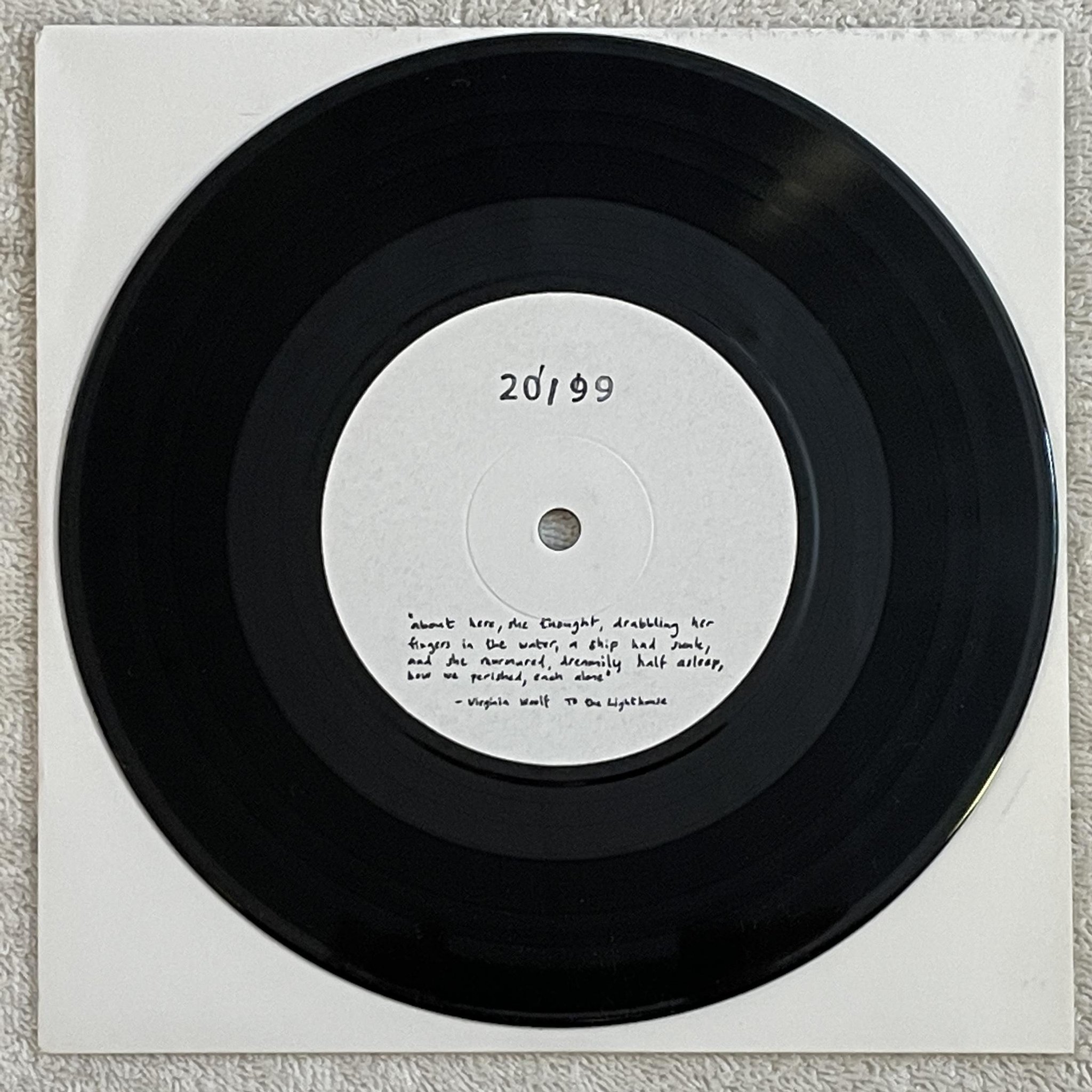 Omslagsbild för skivan STJERNPOST s/t 7"single 2012 Swe Kalligrammofon #24 jazz pop