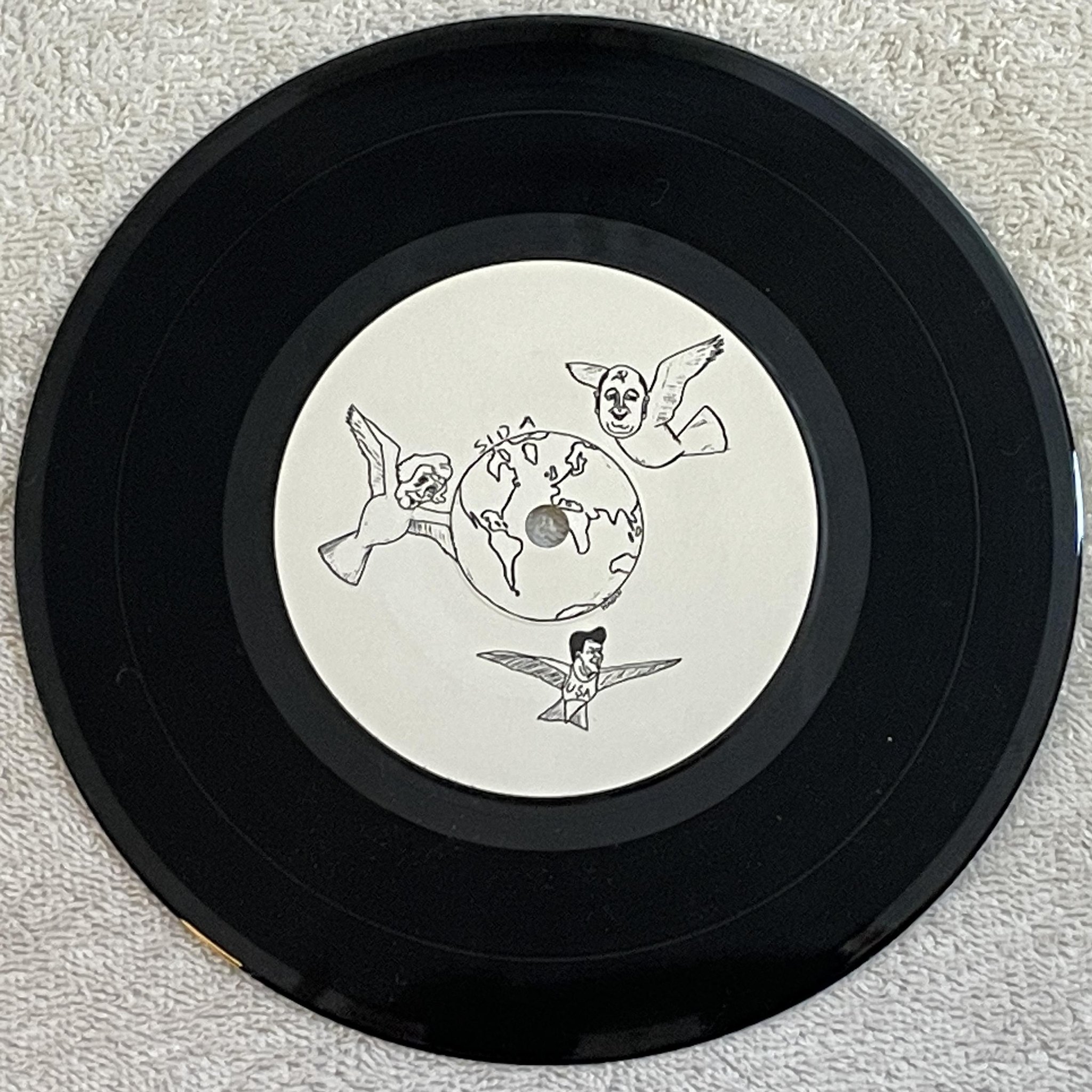 Omslagsbild för skivan ROJNES Kækar Bananer Eller....?? 7"single -91 Swe private pressed punk rock