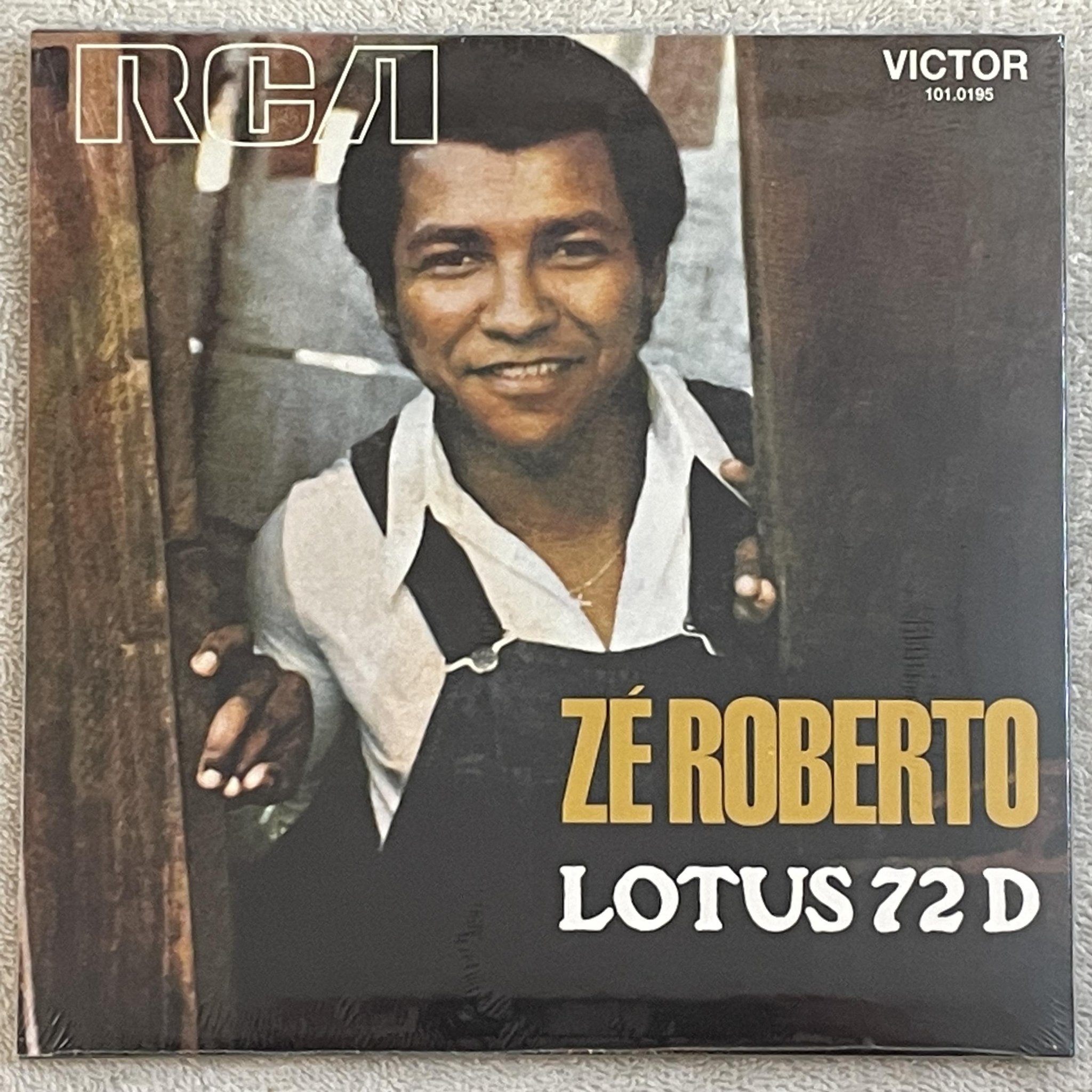 Omslagsbild för skivan ZE ROBERTO lotus 72 D 7"single MR BONGO ** amazing track ** VIA BRAZIL