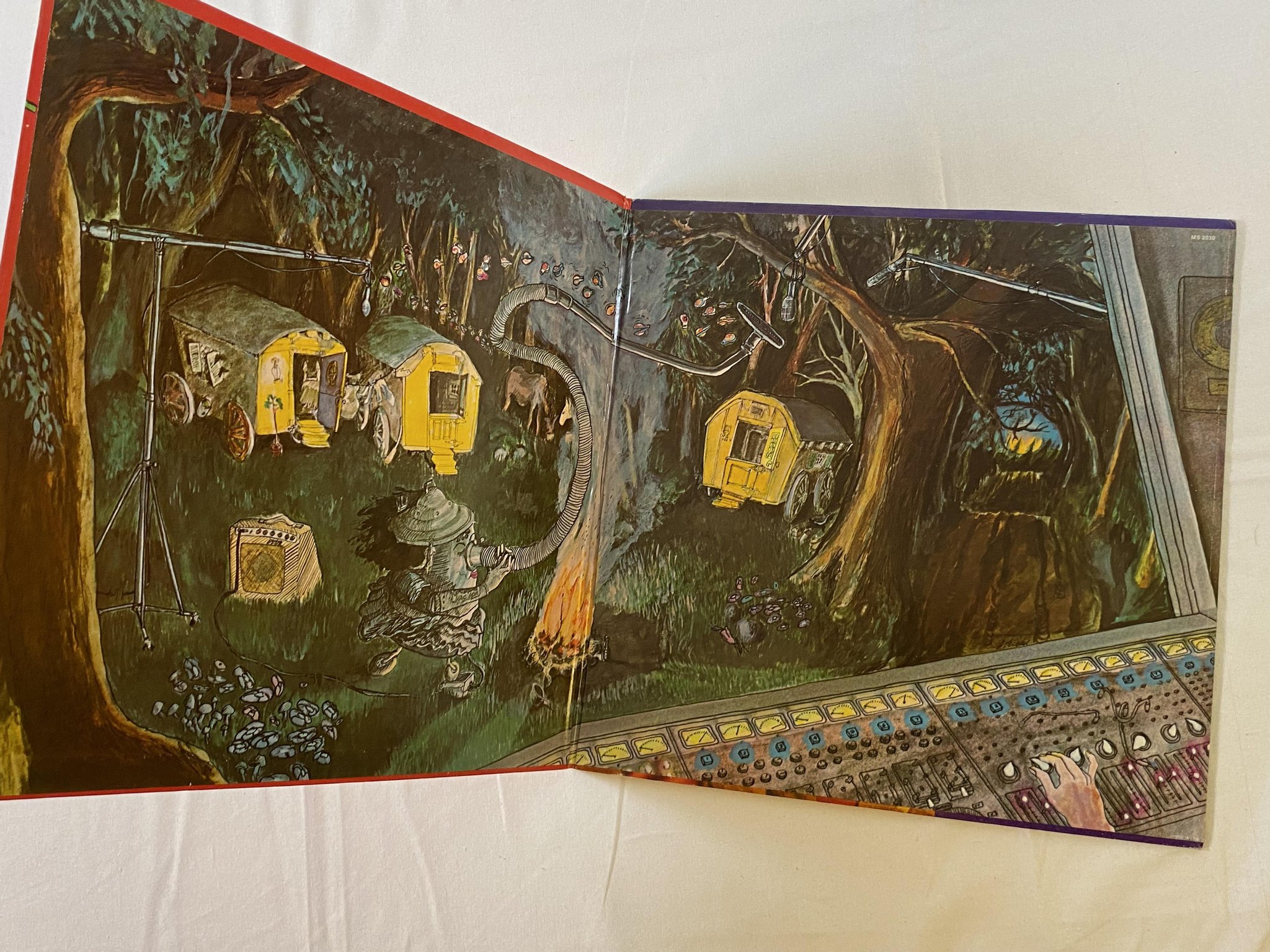 Omslagsbild för skivan FRANK ZAPPA chunga's revenge LP US BIZARRE MS 2030