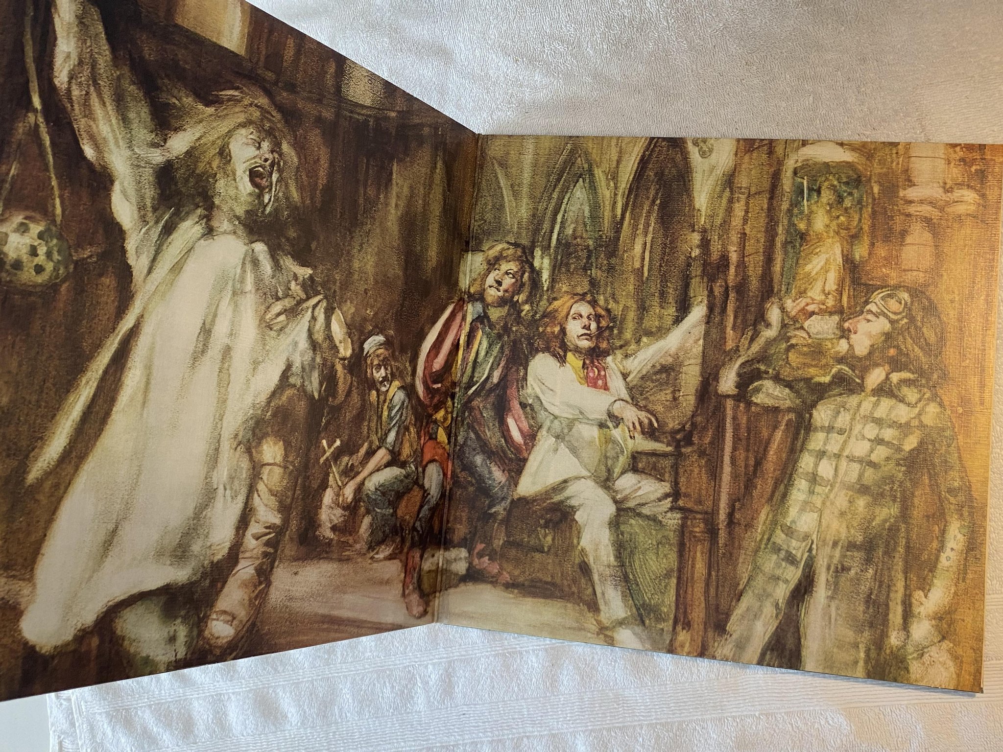 Omslagsbild för skivan JETHRO TULL aqualung LP -71 UK CHRYSALIS CHR 1044