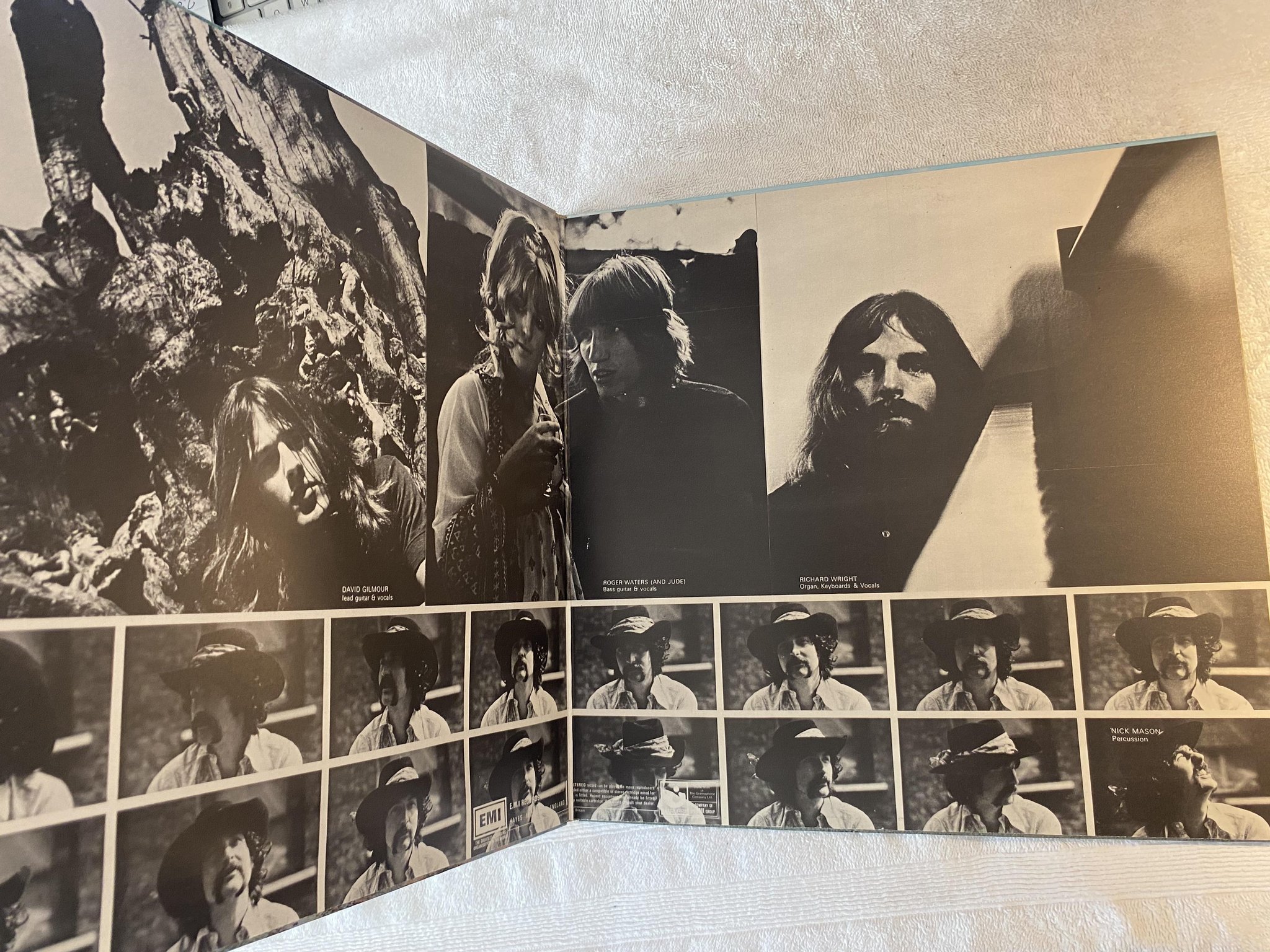 Omslagsbild för skivan PINK FLOYD ummagumma 2xLP UK HARVEST SHDW 2