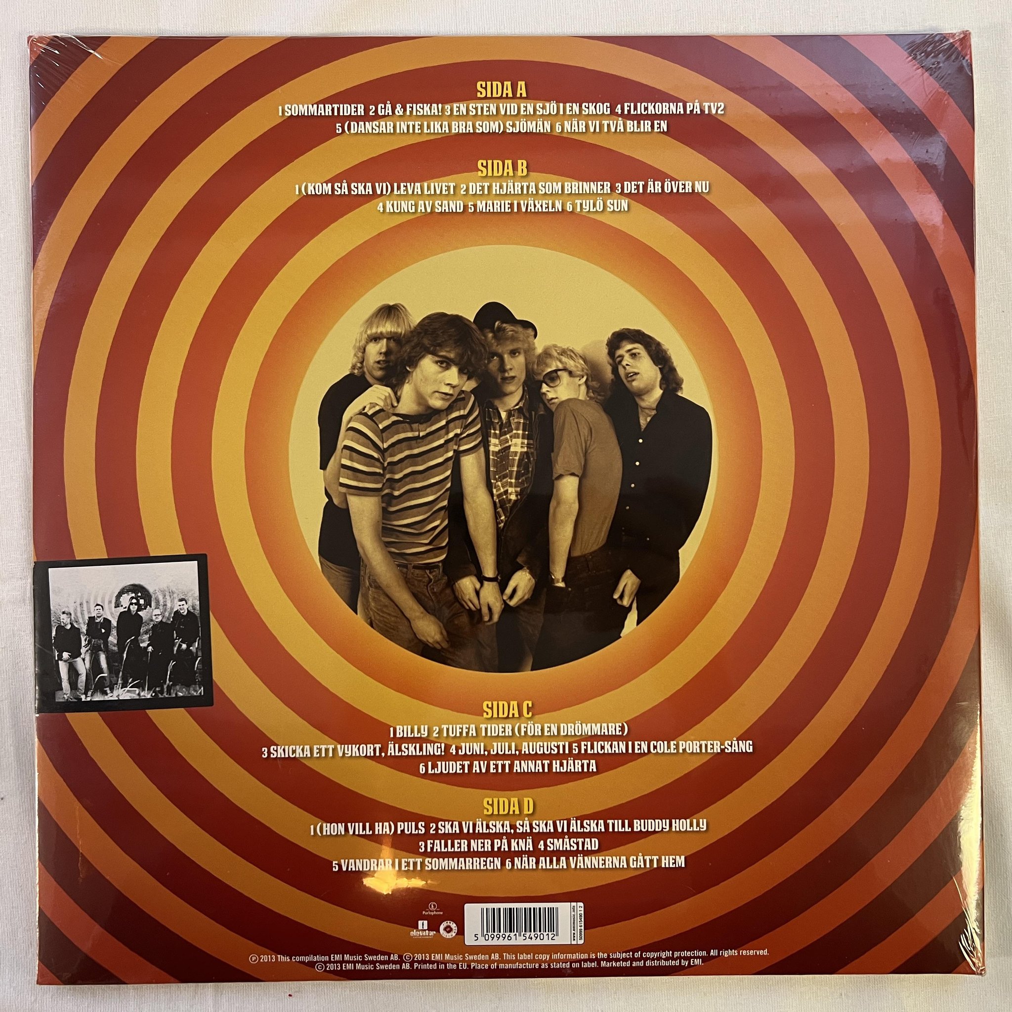 Omslagsbild för skivan GYLLENE TIDER 24 Hits! Soldans På Din Grammofon 2xLP  PARLOPHONE still sealed