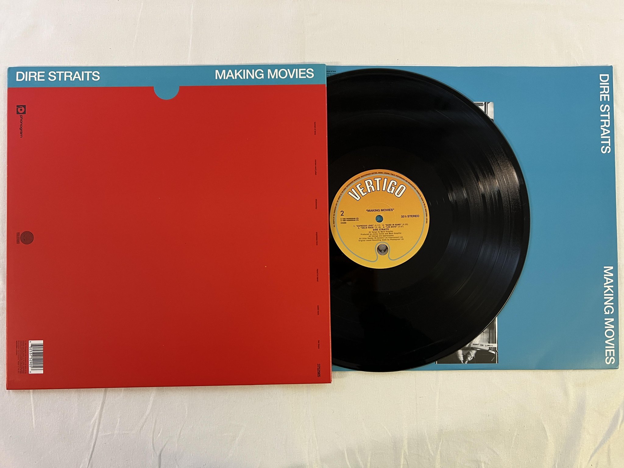 Omslagsbild för skivan DIRE STRAITS making moves LP re 180 gram VERTIGO 3752905