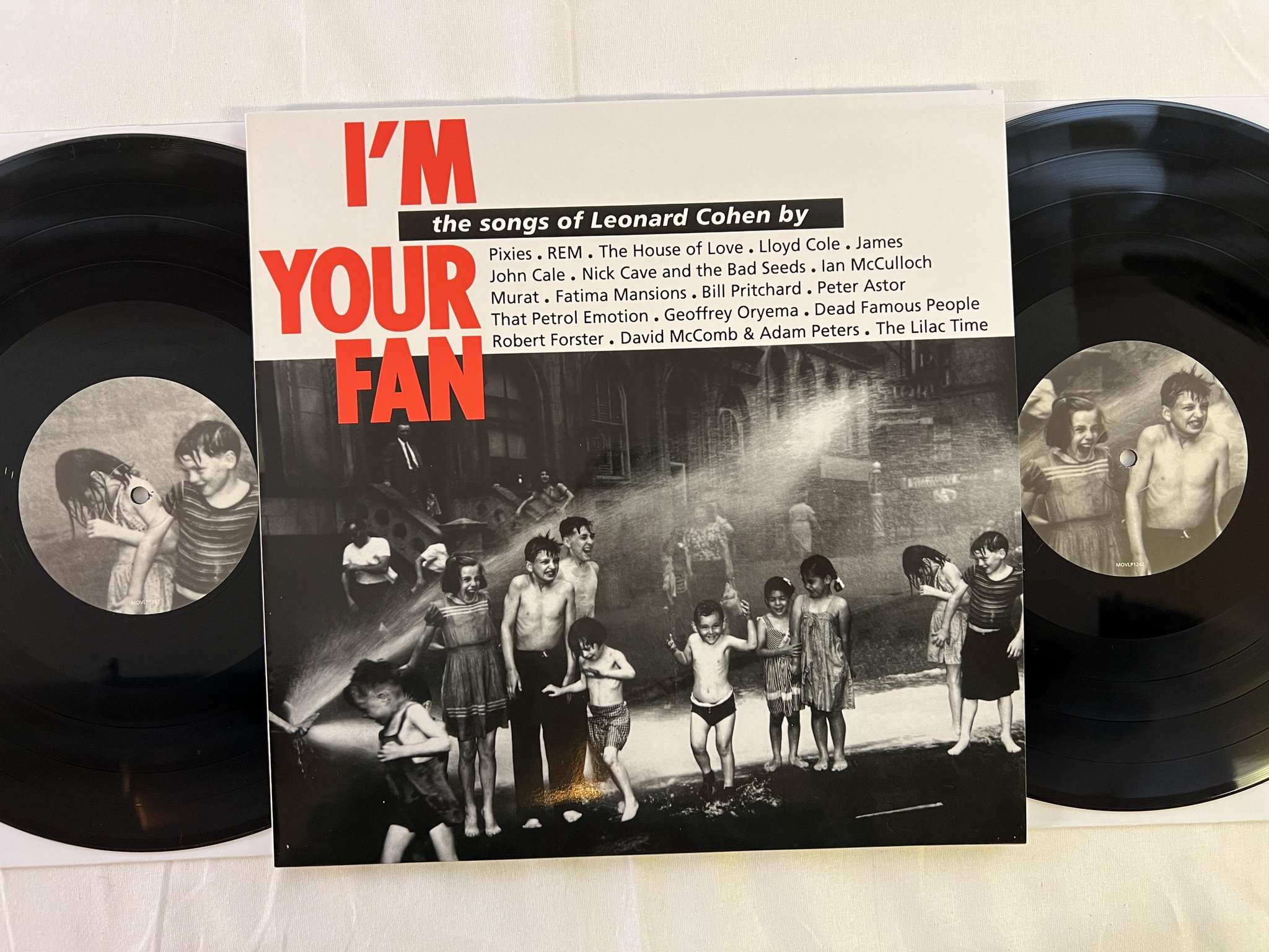 Omslagsbild för skivan V/A I'm Your Fan: The Songs Of Leonard Cohen 2xLP 2014 MOVLP1242 180 gram