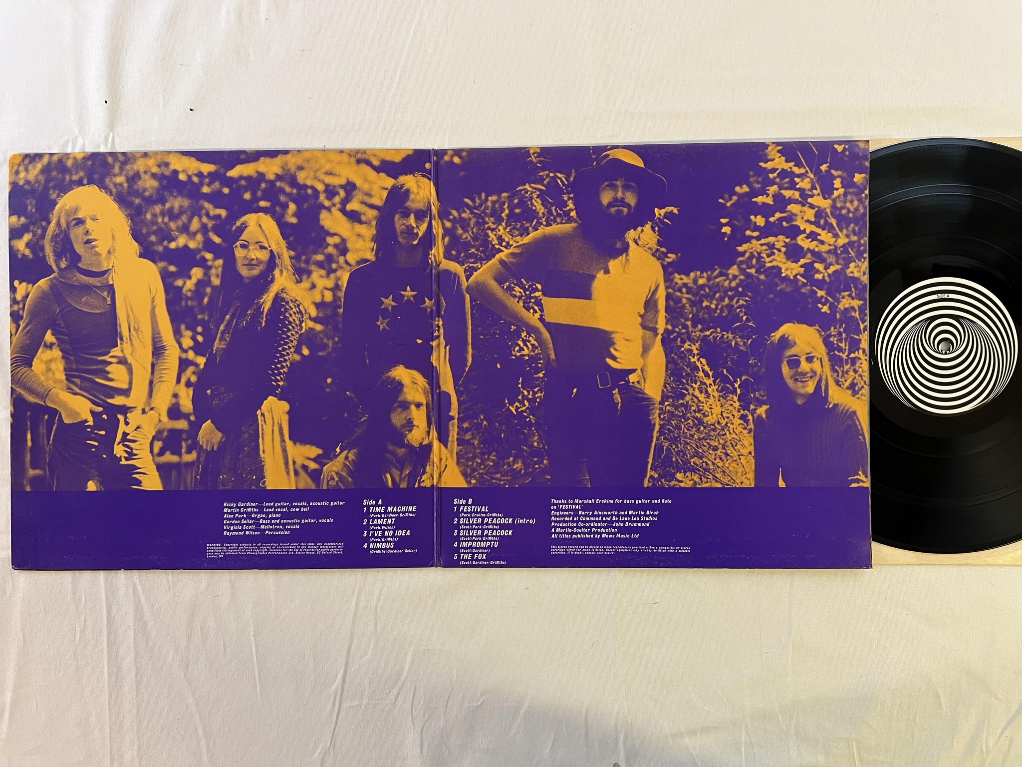 Omslagsbild för skivan BEGGARS OPERA waters of change LP -71 UK VERTIGO 6360 054