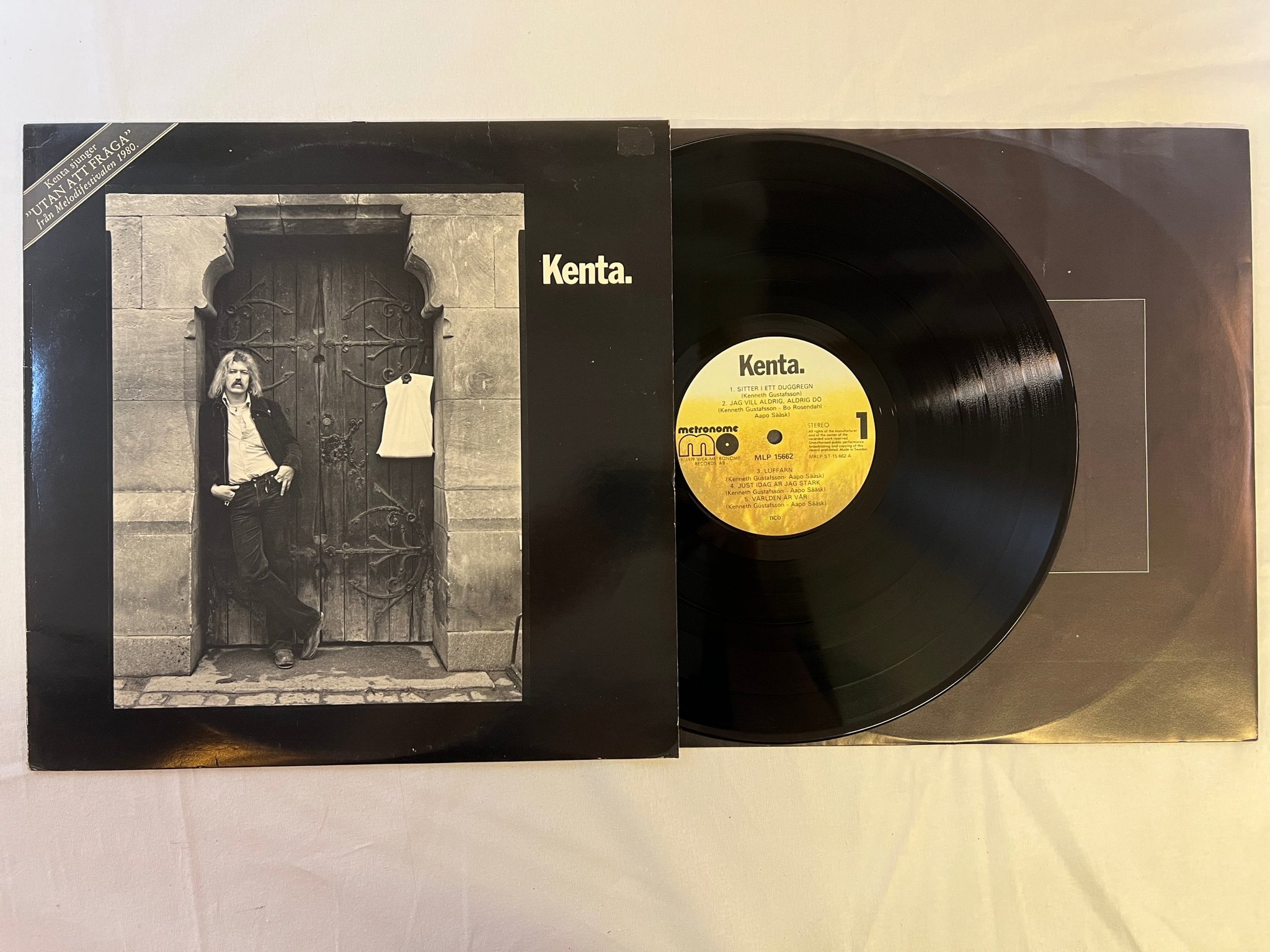 Omslagsbild för skivan KENTA s/t LP -80 Swe METRONOME MLP 15662