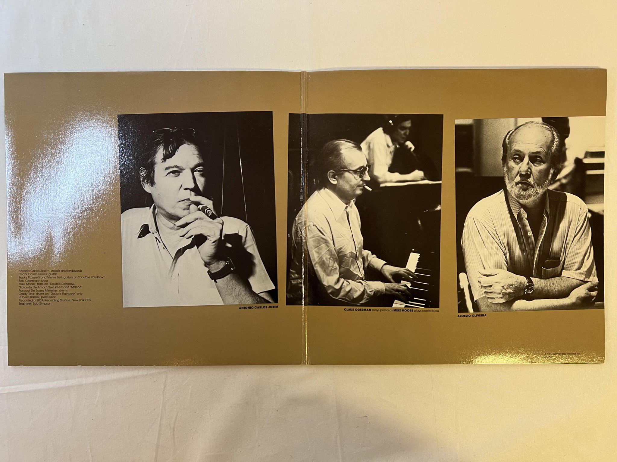 Omslagsbild för skivan ANTONIO CARLOS JOBIM terra brasilis 2xLP -80 Can WARNER 2B 3409