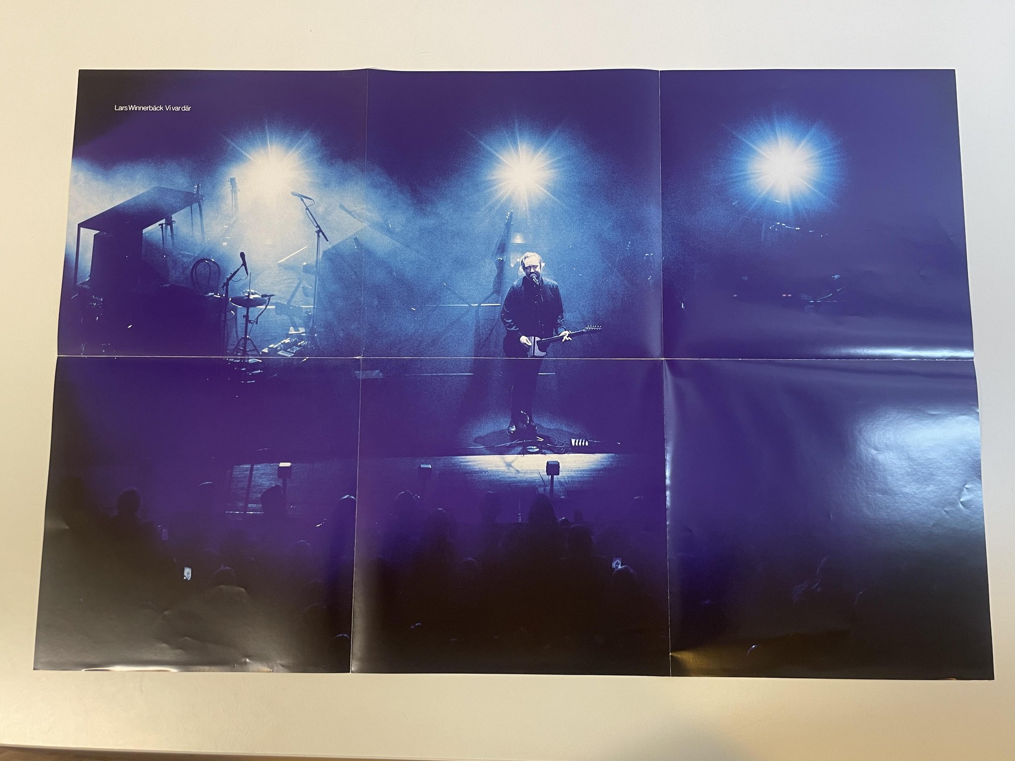 Omslagsbild för skivan LARS WINNERBÄCK vi var där 4xLP 2017 UNIVERSAL MUSIC 0602557327588