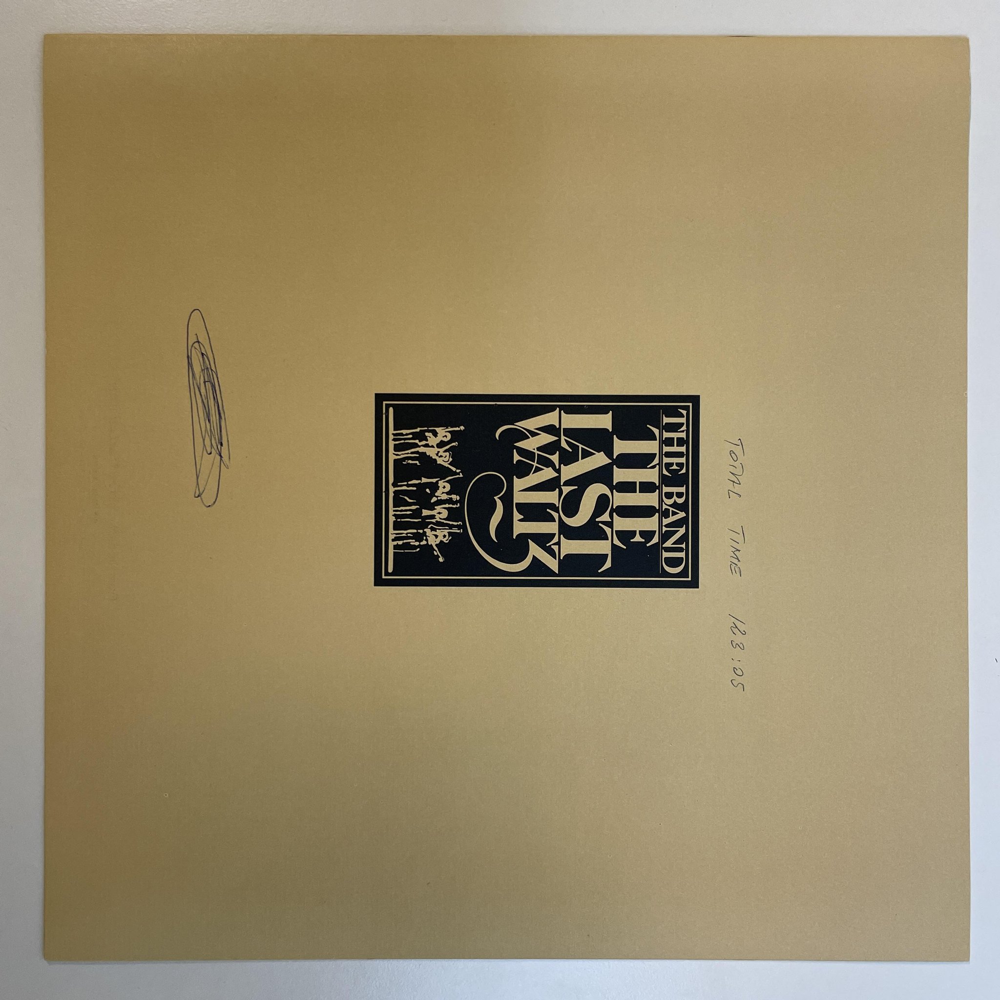 Omslagsbild för skivan THE BAND the last waltz 3xLP -78 US WARNER 3WS 3146