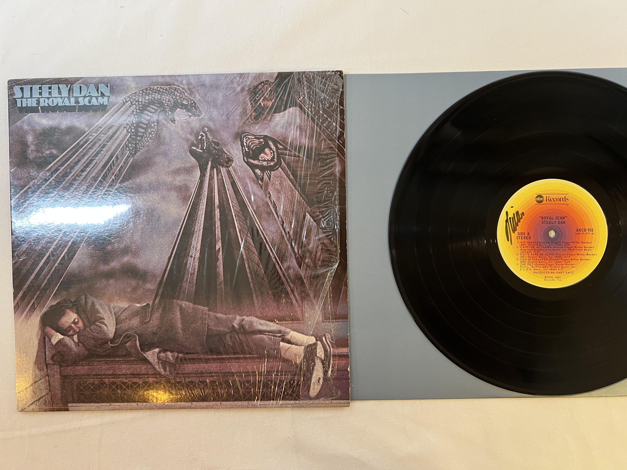 Omslagsbild för skivan STEELY DAN royal scam LP -76 US ABC ABCD 931