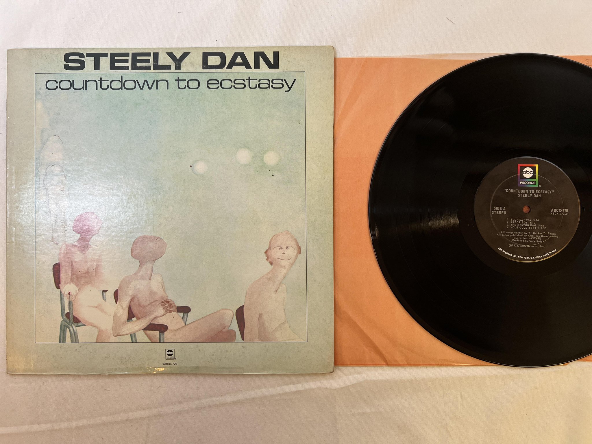 Omslagsbild för skivan STEELY DAN countdown to ecstacy LP -73 US ABC ABCX 779