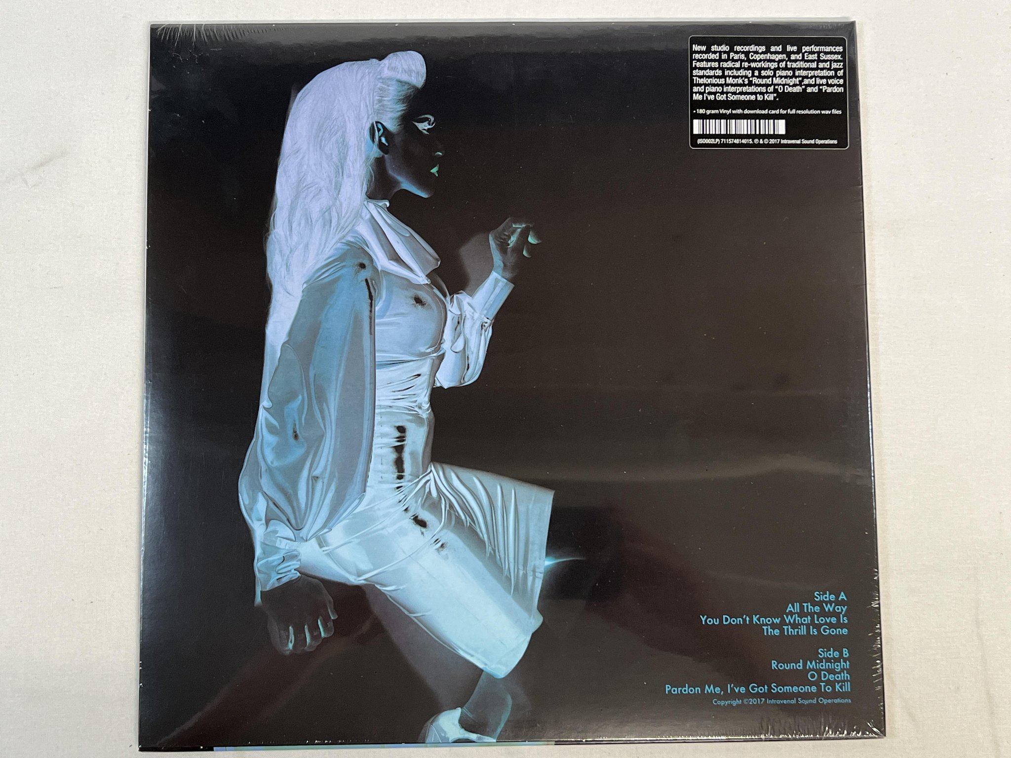 Omslagsbild för skivan DIAMANDA GALAS All The Way LP 2017 jazz / avantgarde STILL SEALED