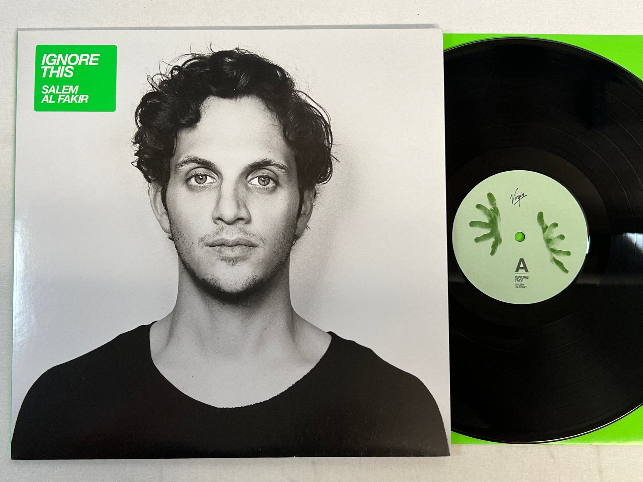 Omslagsbild för skivan SALEM AL FAKIR Ignore This LP 2010 Swe VIRGIN 50999 633523 1 3