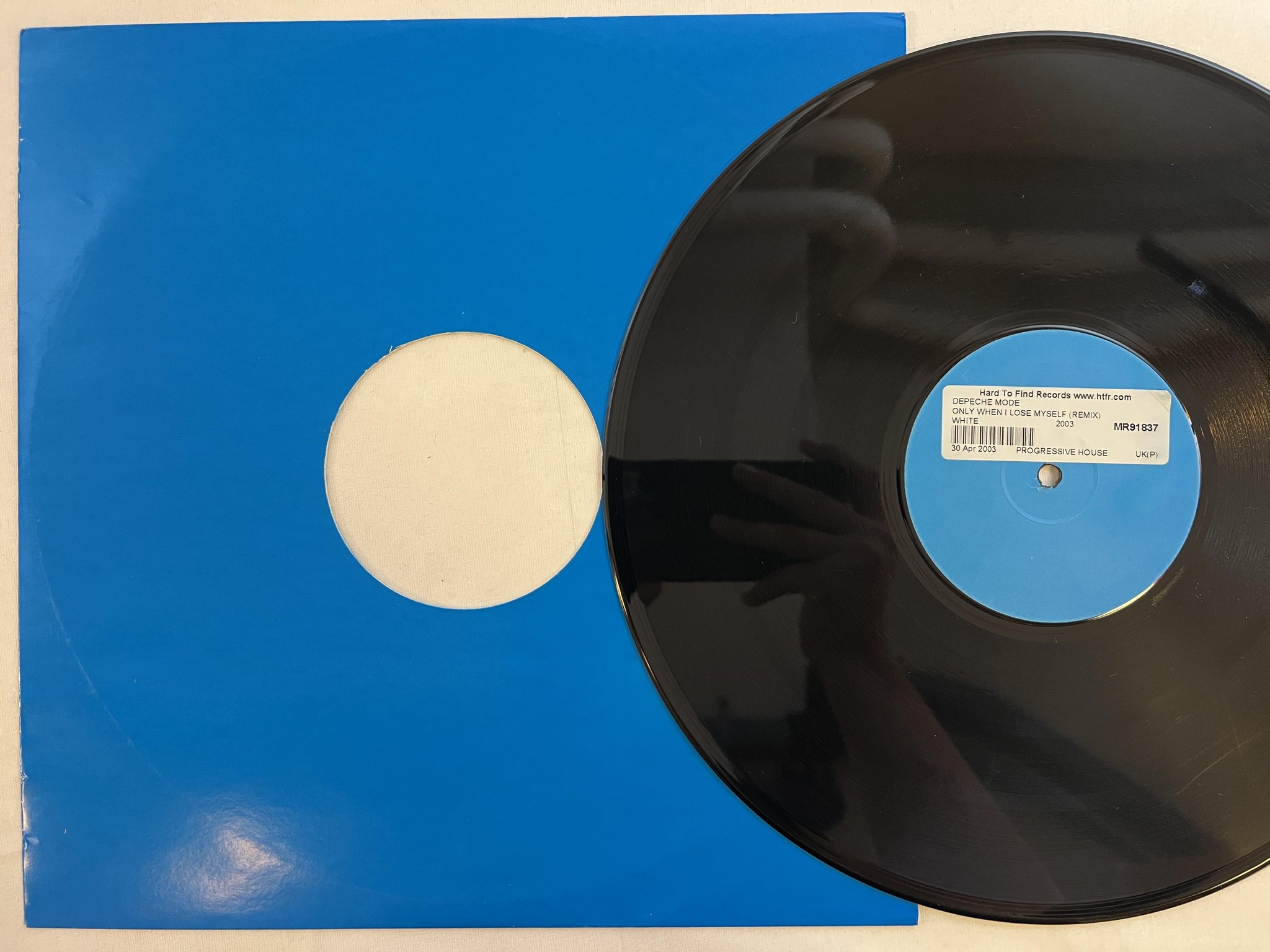 Omslagsbild för skivan DEPECHE MODE Only When I Lose Myself  (remix) 12"Single Sided 2003 