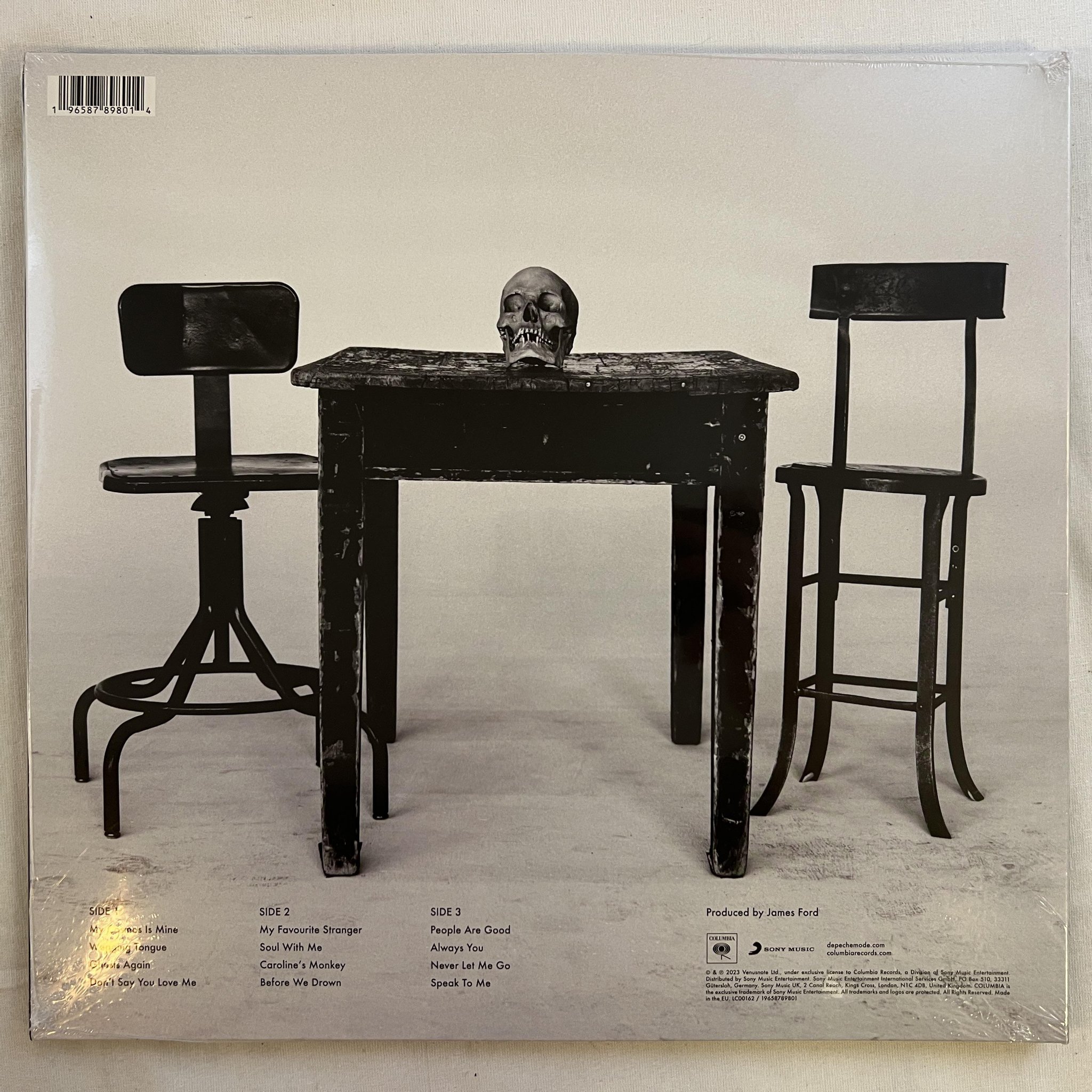 Omslagsbild för skivan DEPECHE MODE Memento Mori 2xLP 2023 EU COLUMBIA 19658784211 ** SEALED **