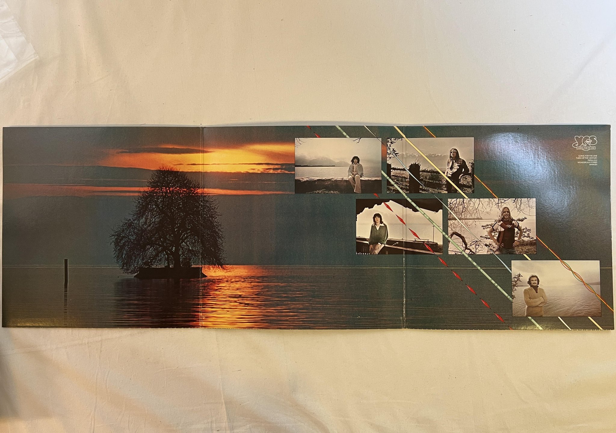 Omslagsbild för skivan YES going for the one LP -77 US ATLANTIC SD 19106