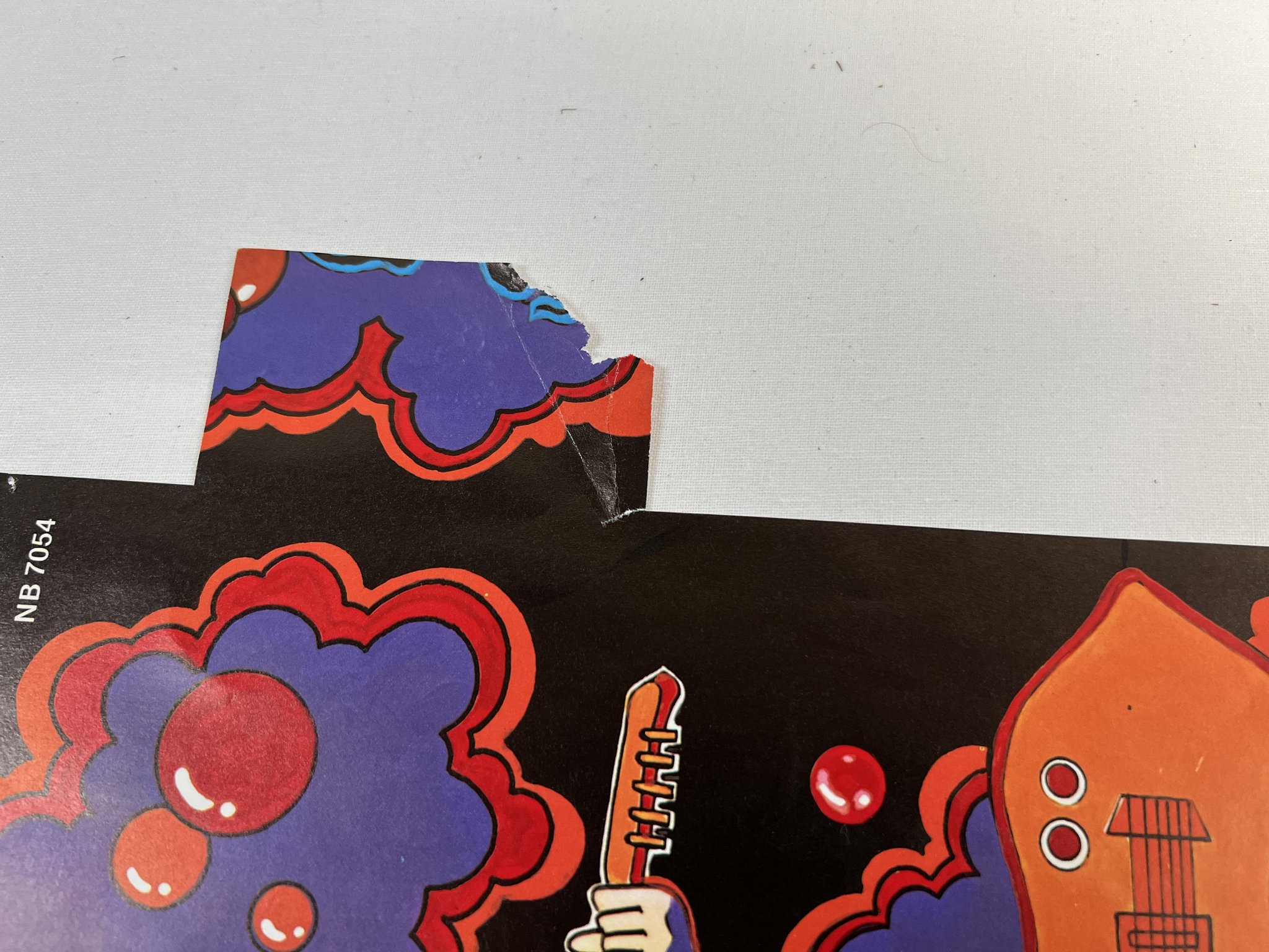 Omslagsbild för skivan PAUL STANLEY kiss LP -78 ncb CASABLANCA NBLP 7123 w/ poster