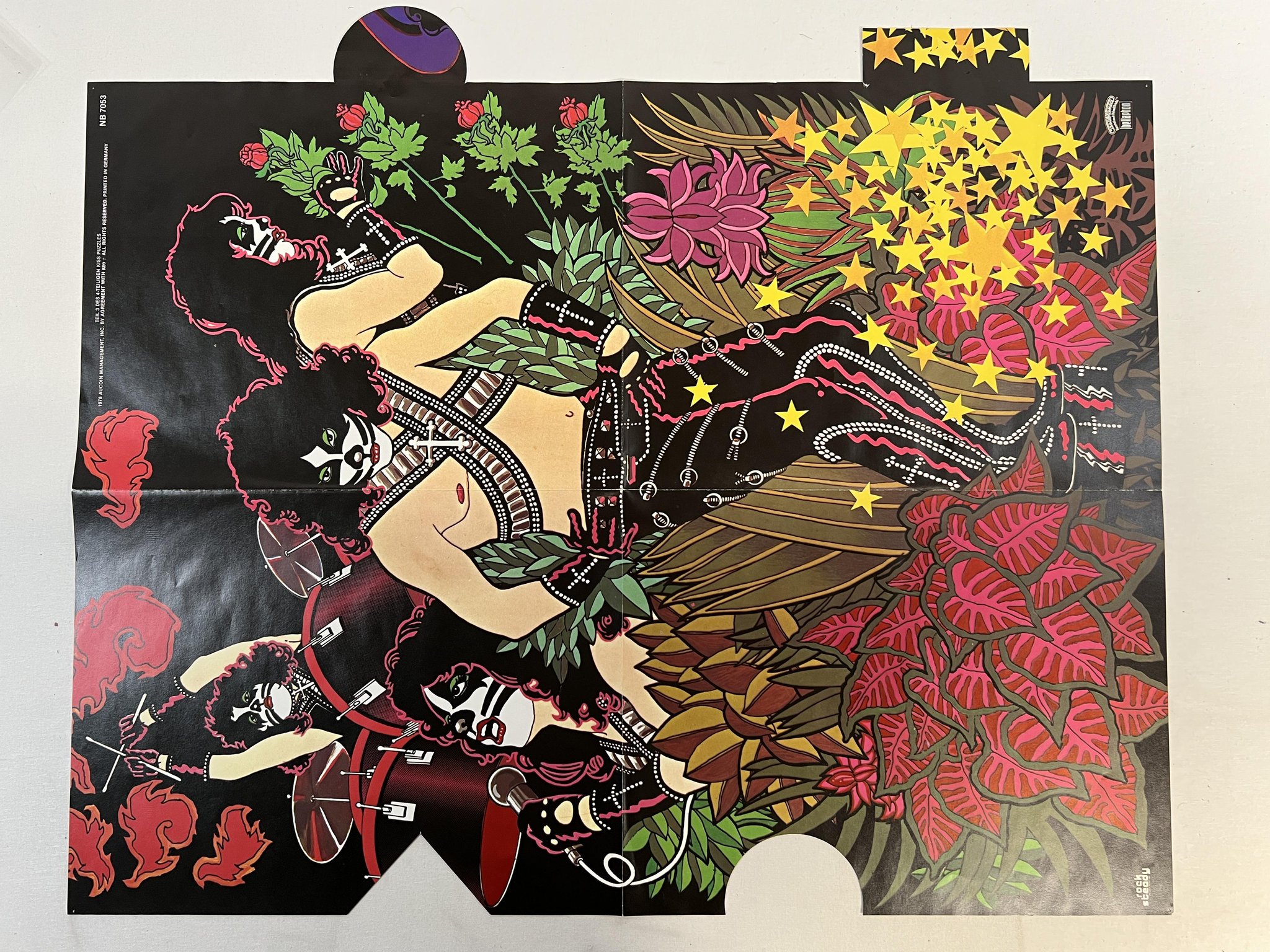 Omslagsbild för skivan PETER CRISS kiss LP -78 ncb CASABLANCA NBLP 7122 w/ poster