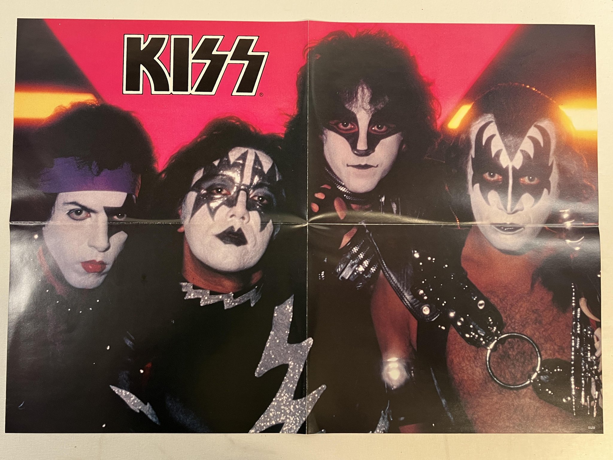 Omslagsbild för skivan KISS the elder LP -81 ncb CASABLANCA 6302 163 w/ poster