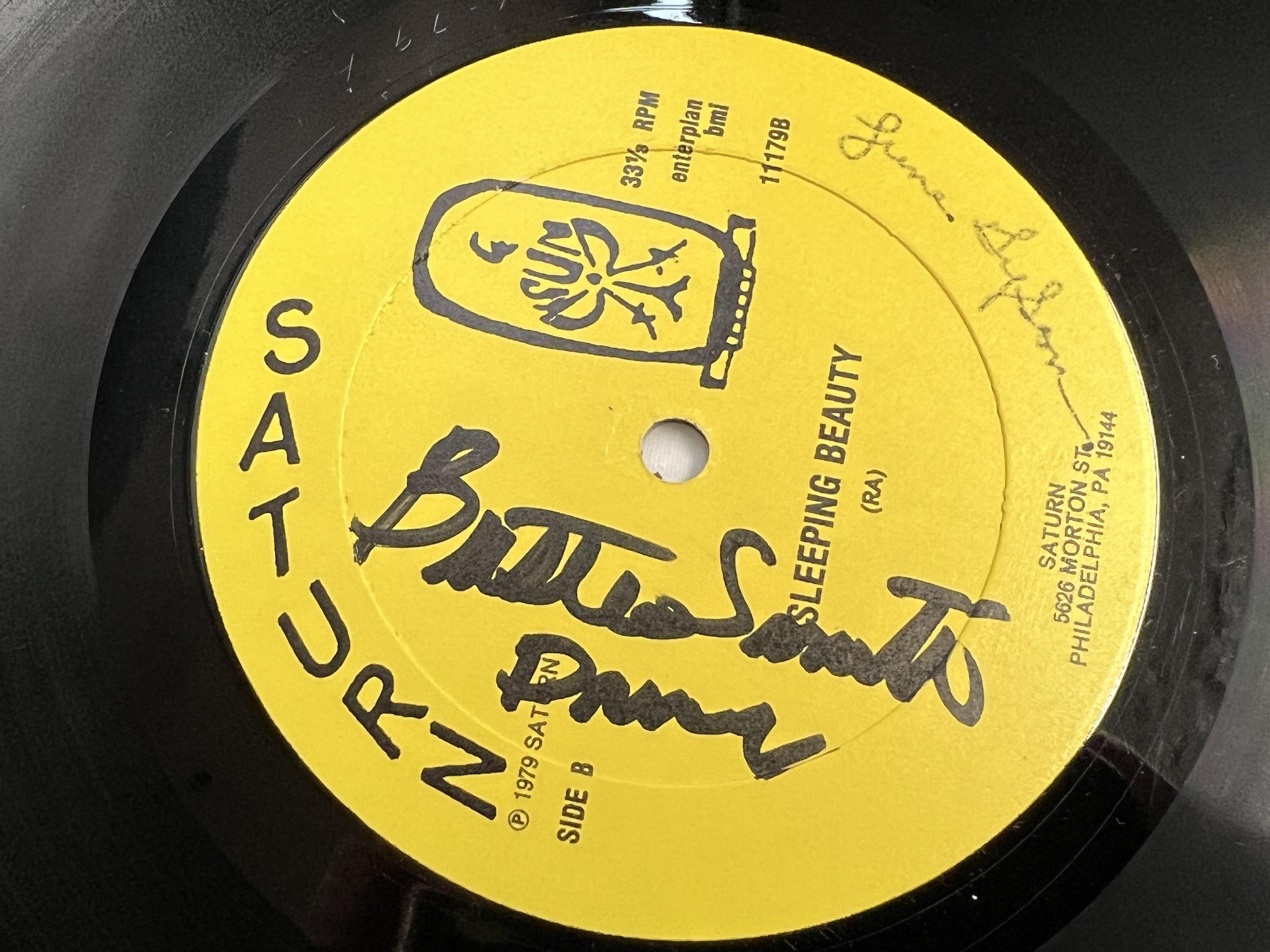 Omslagsbild för skivan SUN RA & HIS ARKESTRA Springtime Again LP -79 EL SATURN 11179 ** ULTRA RARE **