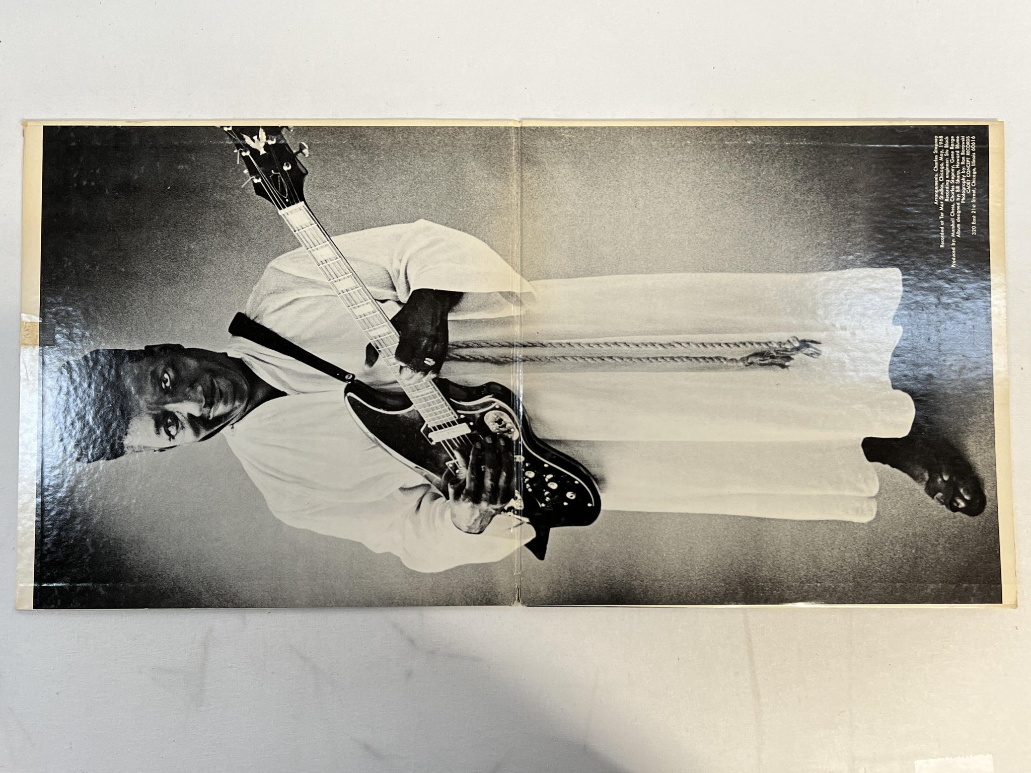 Omslagsbild för skivan MUDDY WATERS Electric Mud LP -68 US CADET LPS 314 ** killer album **