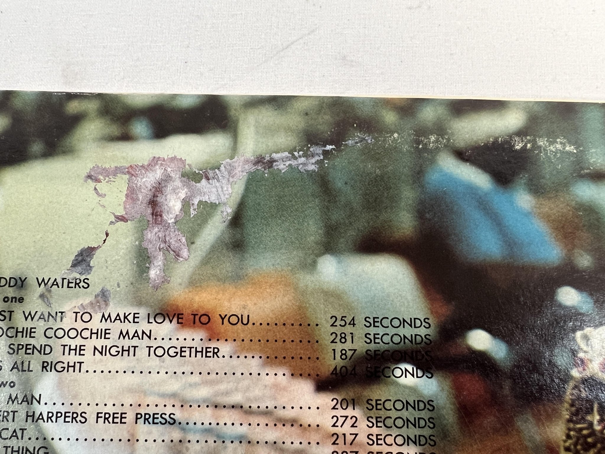 Omslagsbild för skivan MUDDY WATERS Electric Mud LP -68 US CADET LPS 314 ** killer album **