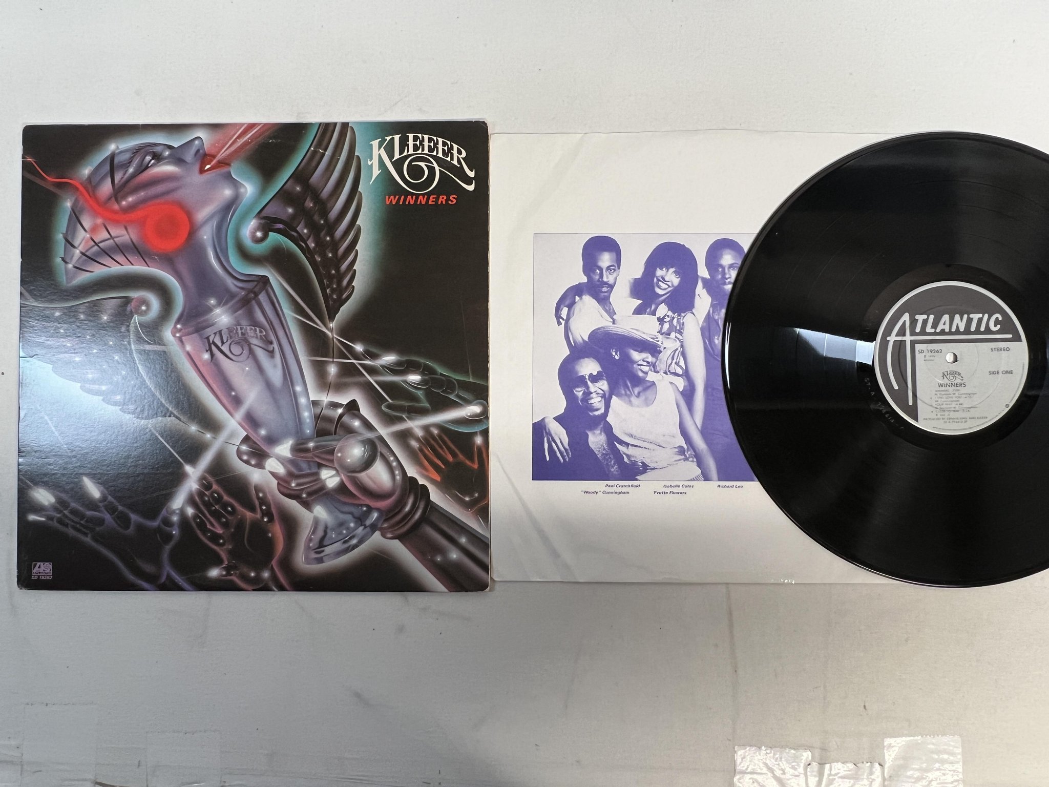 Omslagsbild för skivan KLEEER winners LP -79 US ATLANTIC SD 19262